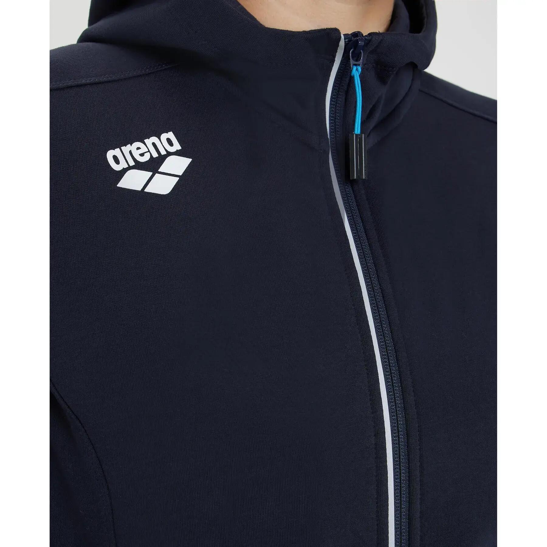 Felpa con cappuccio da donna Arena Team Panel 4/7