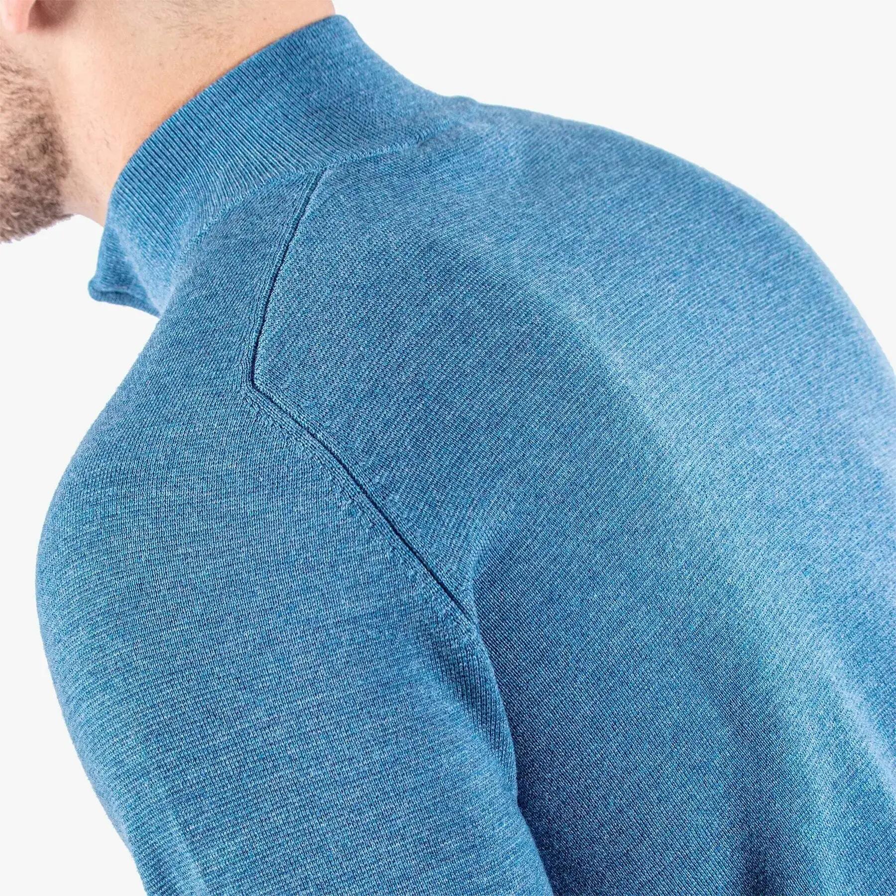 Maglia con collo a zip Galvin Green Chester 7/7
