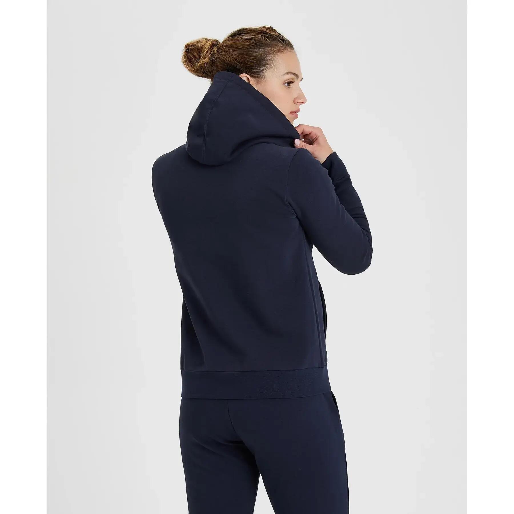 Felpa con cappuccio da donna Arena Team Panel 3/7