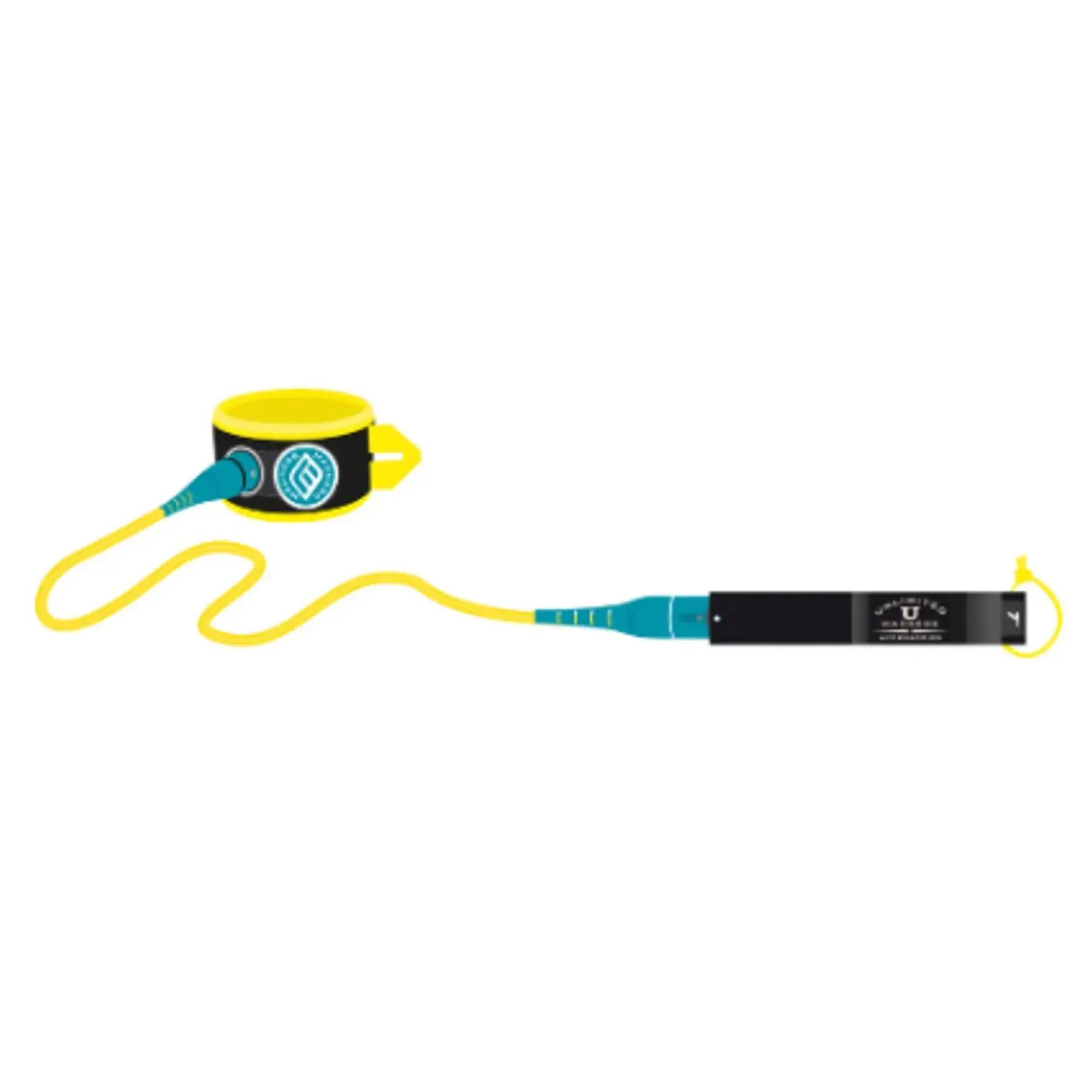 Long 7 mm - Leash De Surf Genou 9'0 2/2