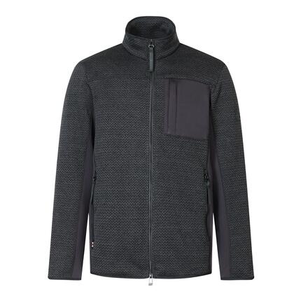 Salgado Fleecejacke für Herren mit durchgehendem Reißverschluss