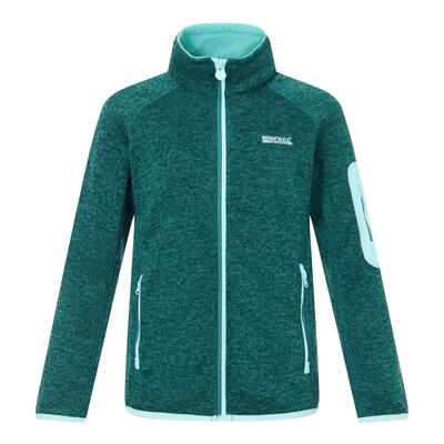 Felpa con zip intera Newhill Marl per bambini e ragazzi