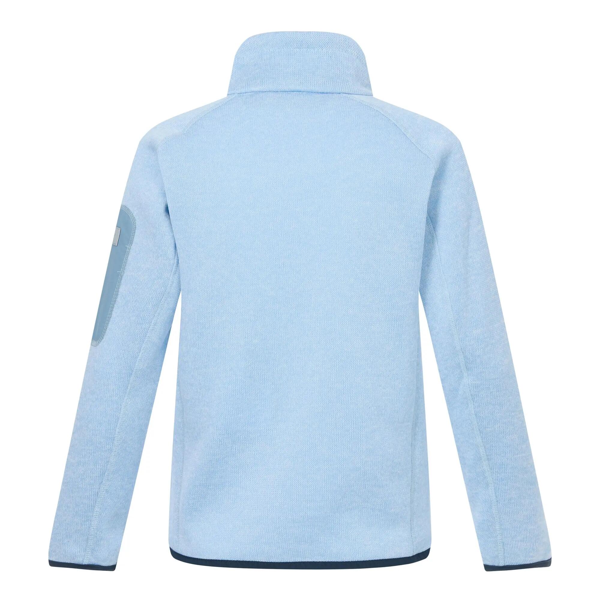 Felpa con zip intera Newhill Marl per bambini e ragazzi 3/4