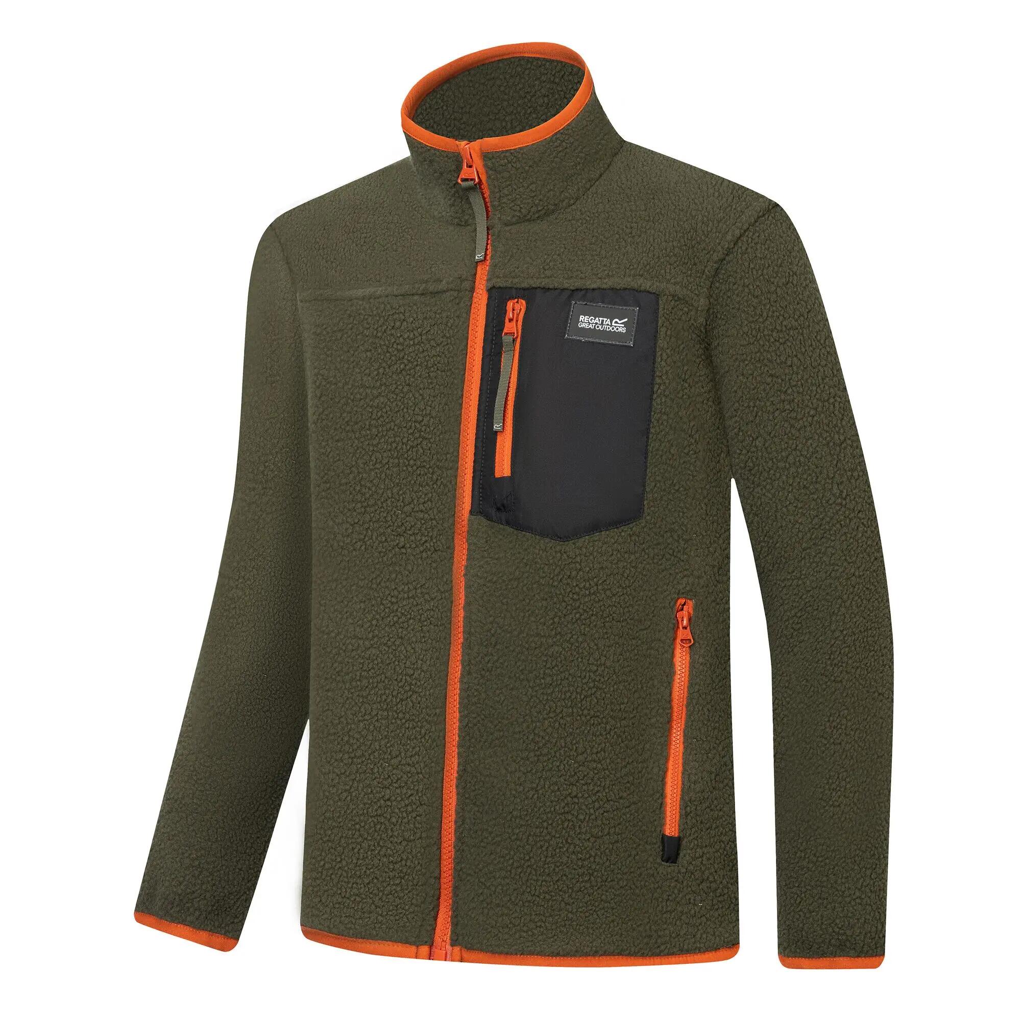 Veste polaire chaude zippée intégrale Frankie pour enfants 2/4