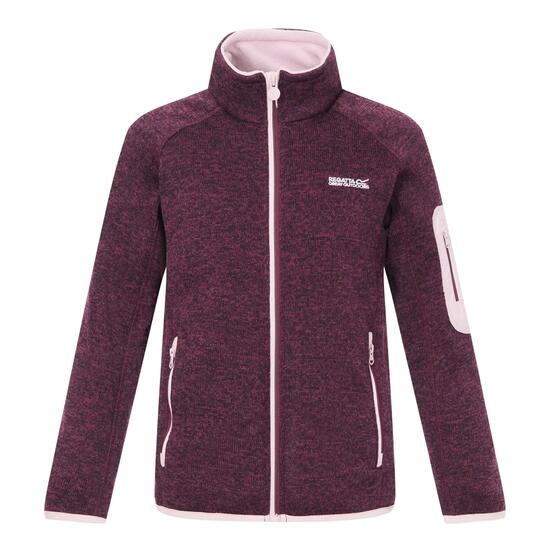 Felpa con zip intera Newhill Marl per bambini e ragazzi