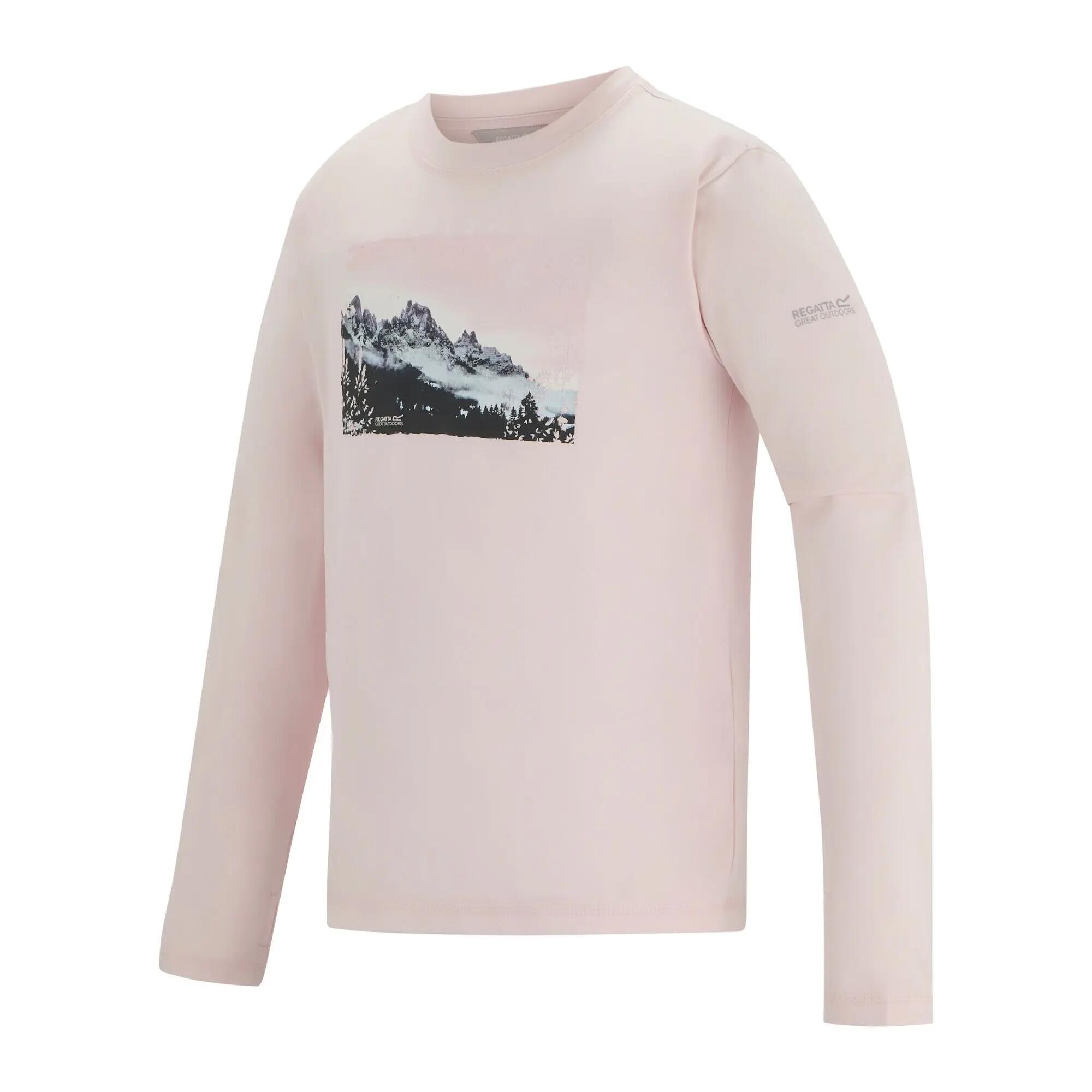 T-shirt met lange mouwen kind Regatta Alvarado 3/4