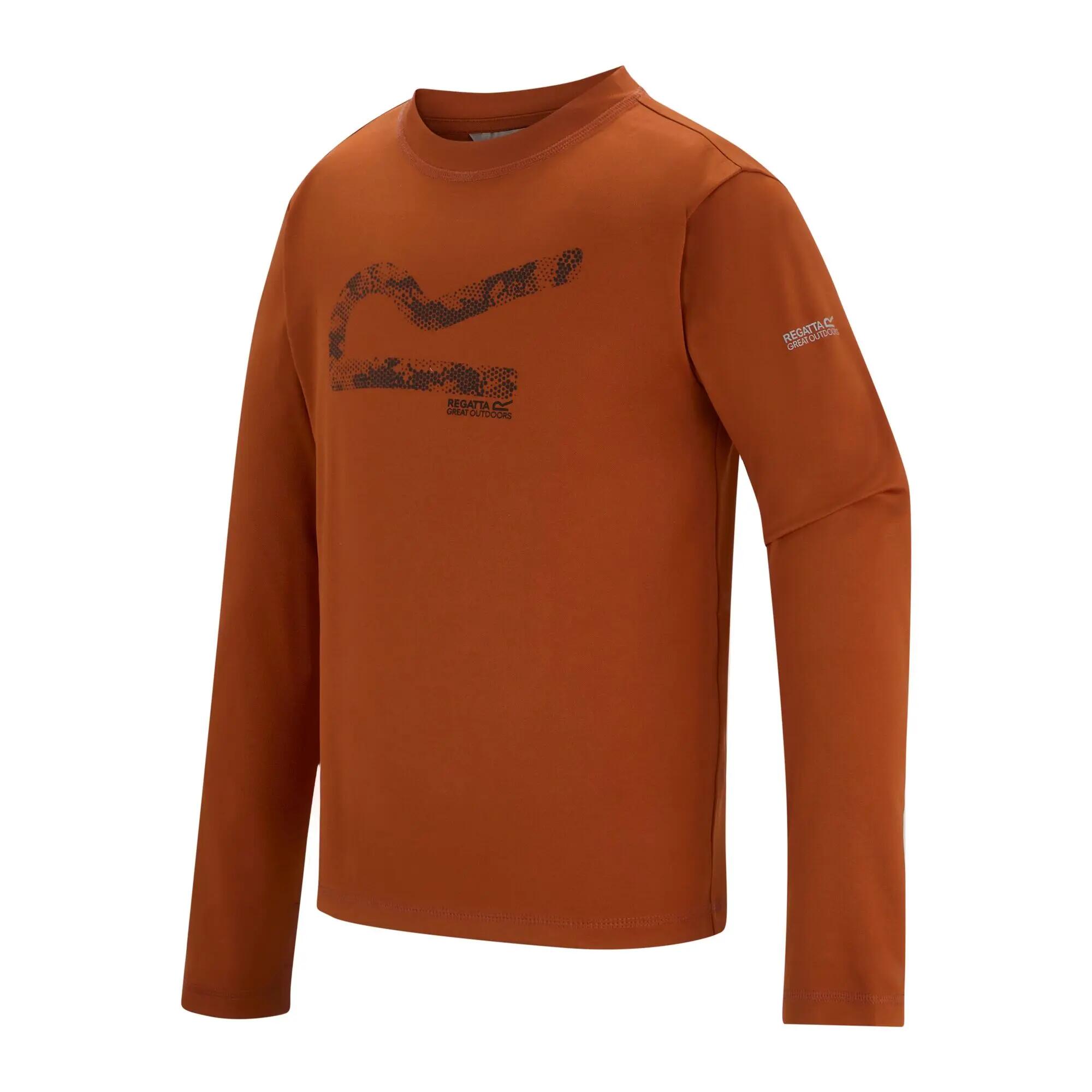 T-shirt met lange mouwen kind Regatta Alvarado 3/4