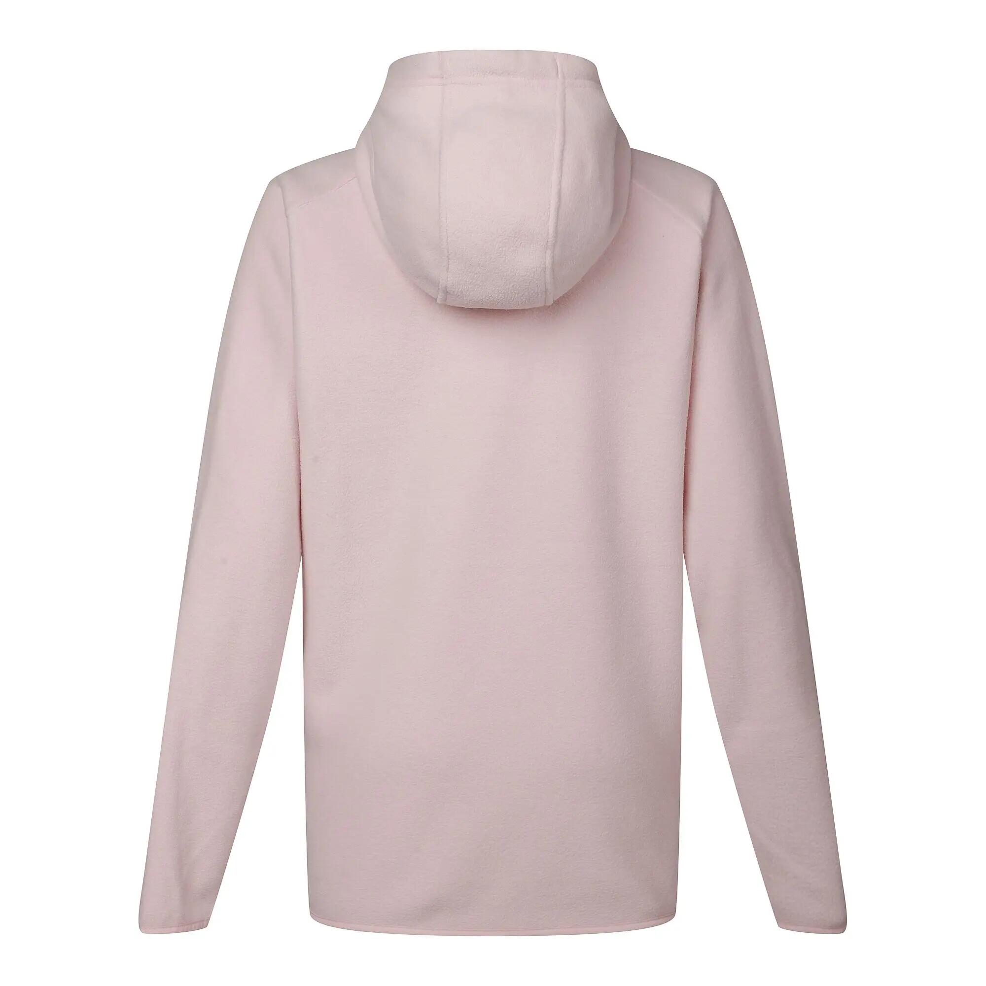 Snowburst casual actieve fleecetrui met capuchon voor dames 3/4