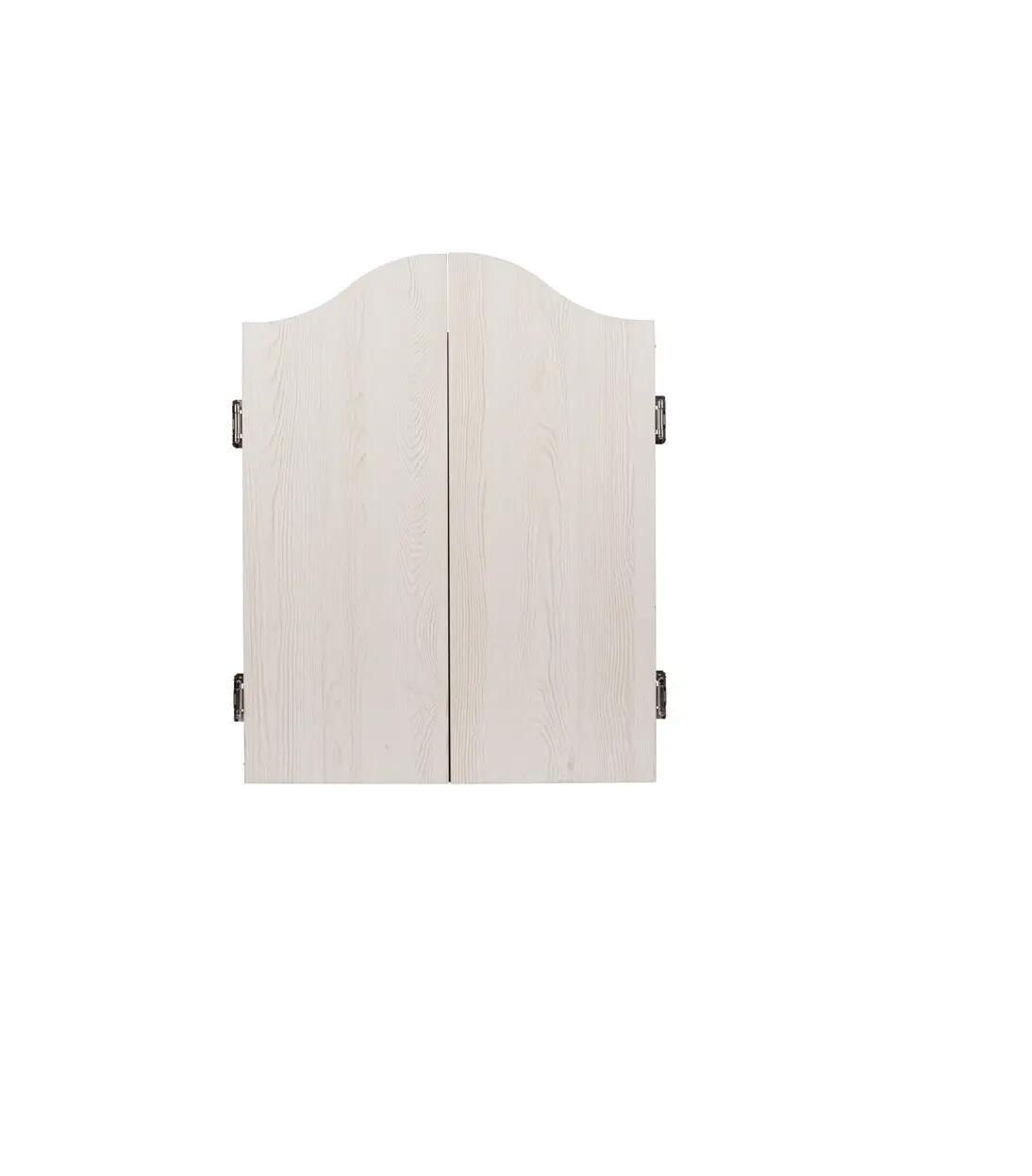 Armoire en bois de chêne avec cible de fléchettes en sisal 2/5