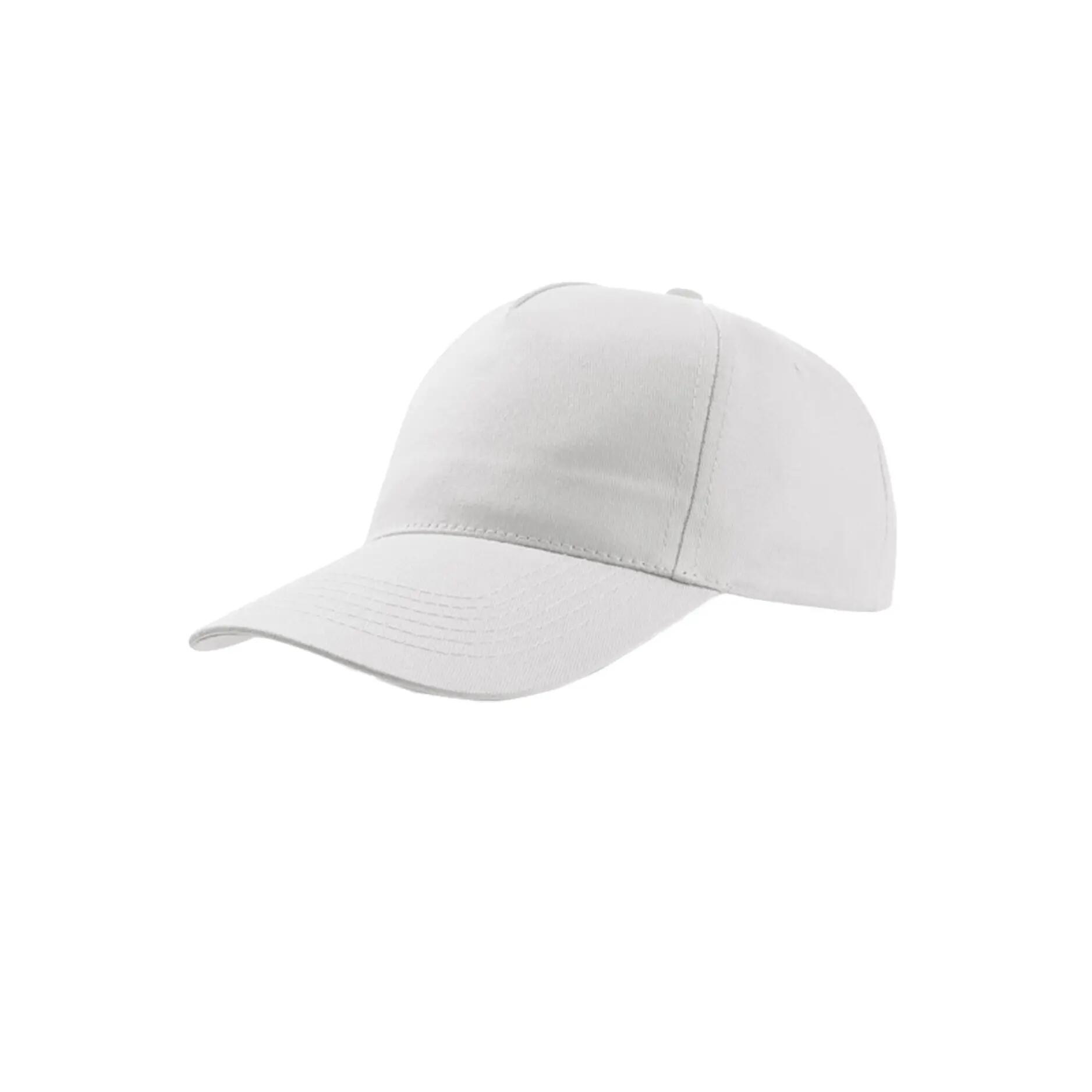 Start 5 Panel Cap (Pack of 2) (White) 5/5