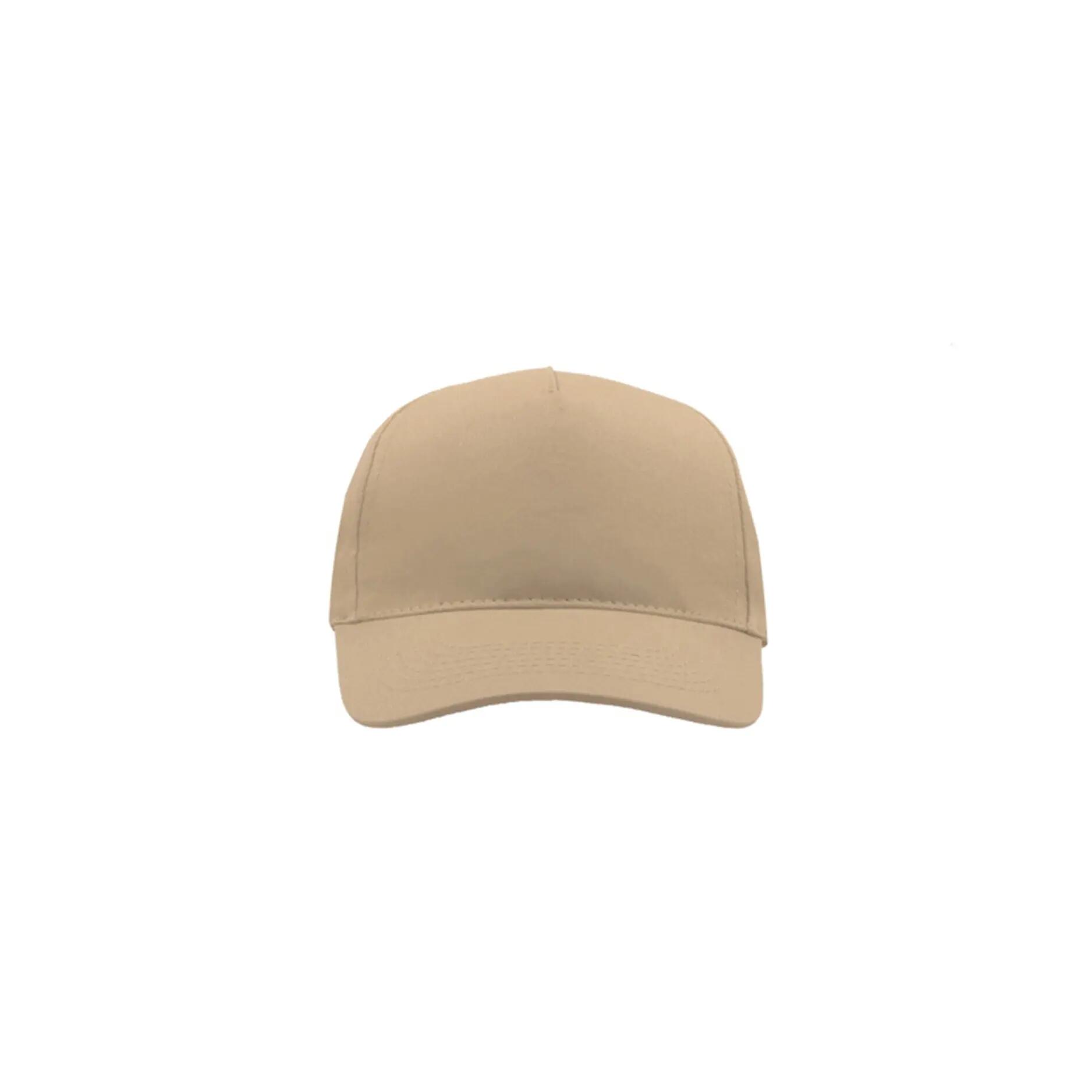 Start 5 Panel Cap (Pack of 2) (Khaki) 5/5