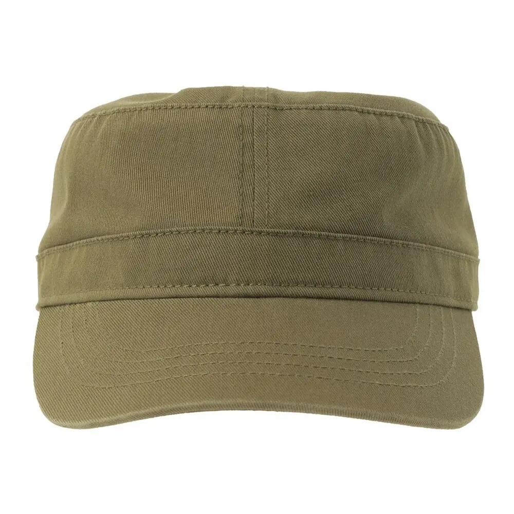 Unisex Adult Curved Unstructured Cap (Olive) 5/5