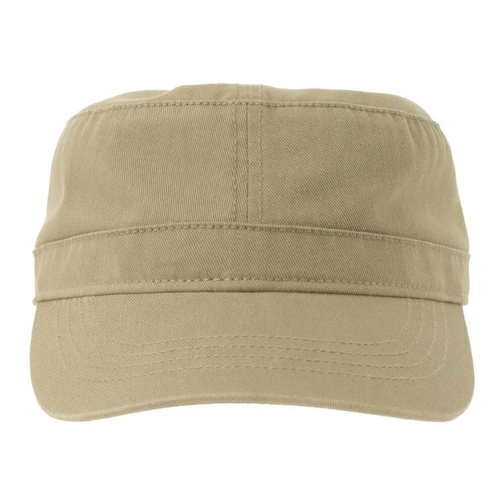 Unisex Adult Curved Unstructured Cap (Khaki) 5/5