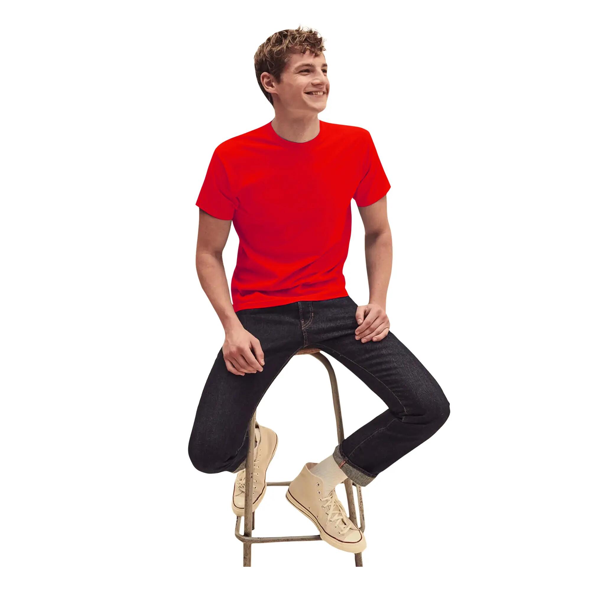 Mens Original TShirt (Red) 6/6