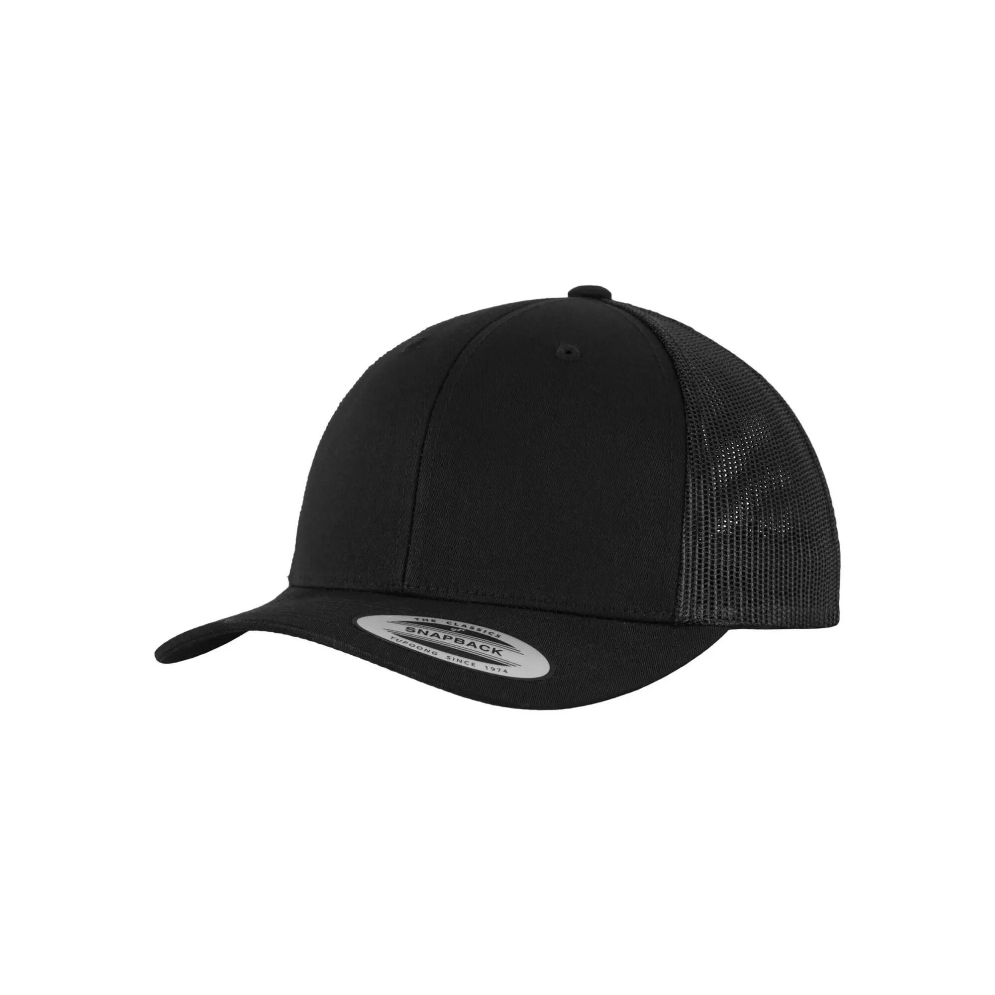 Trucker Cap für HerrenDamen Unisex Damen und Herren Schwarz 6/6
