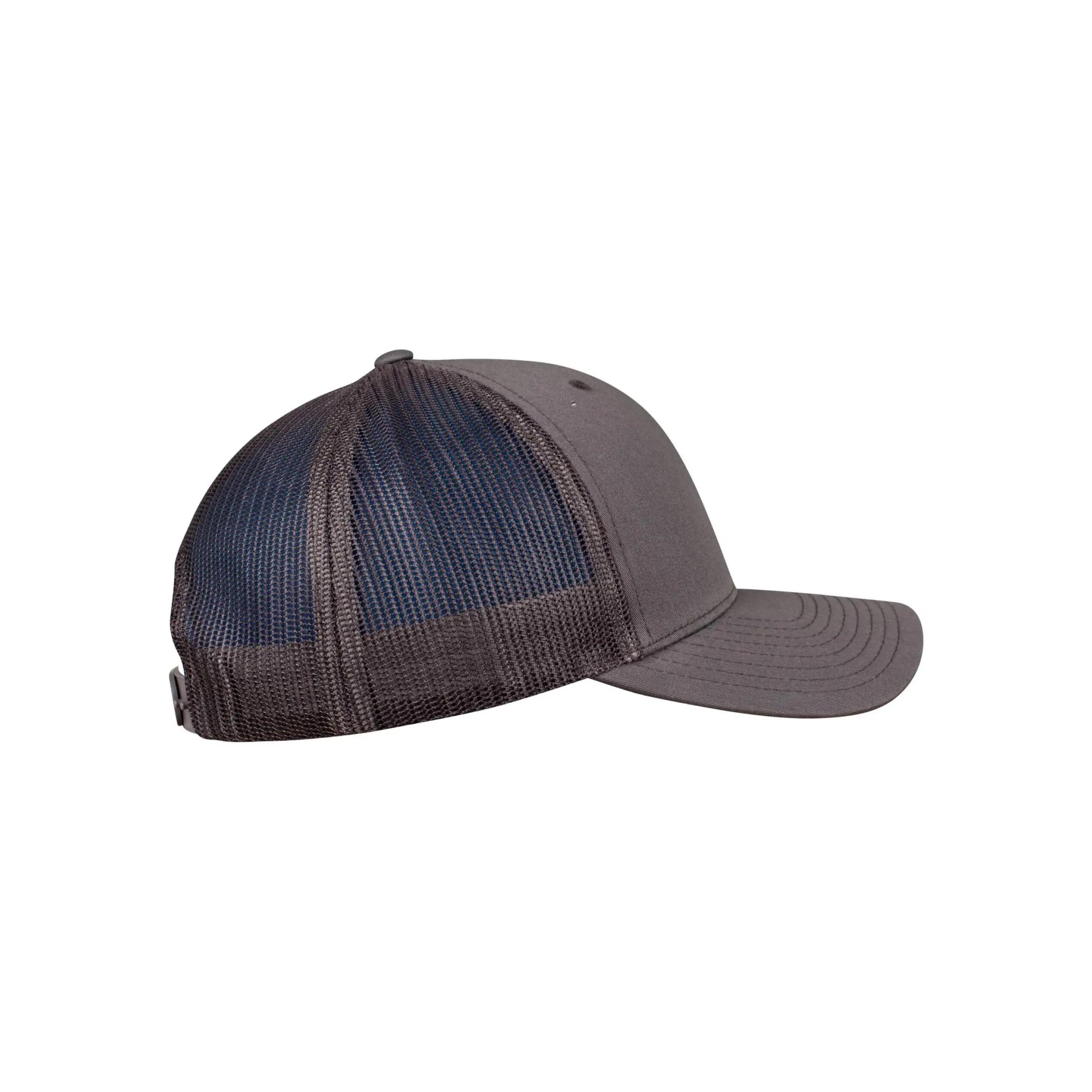 "Retro" Trucker Cap für HerrenDamen Unisex Damen und Herren Dunkelgrau 6/6