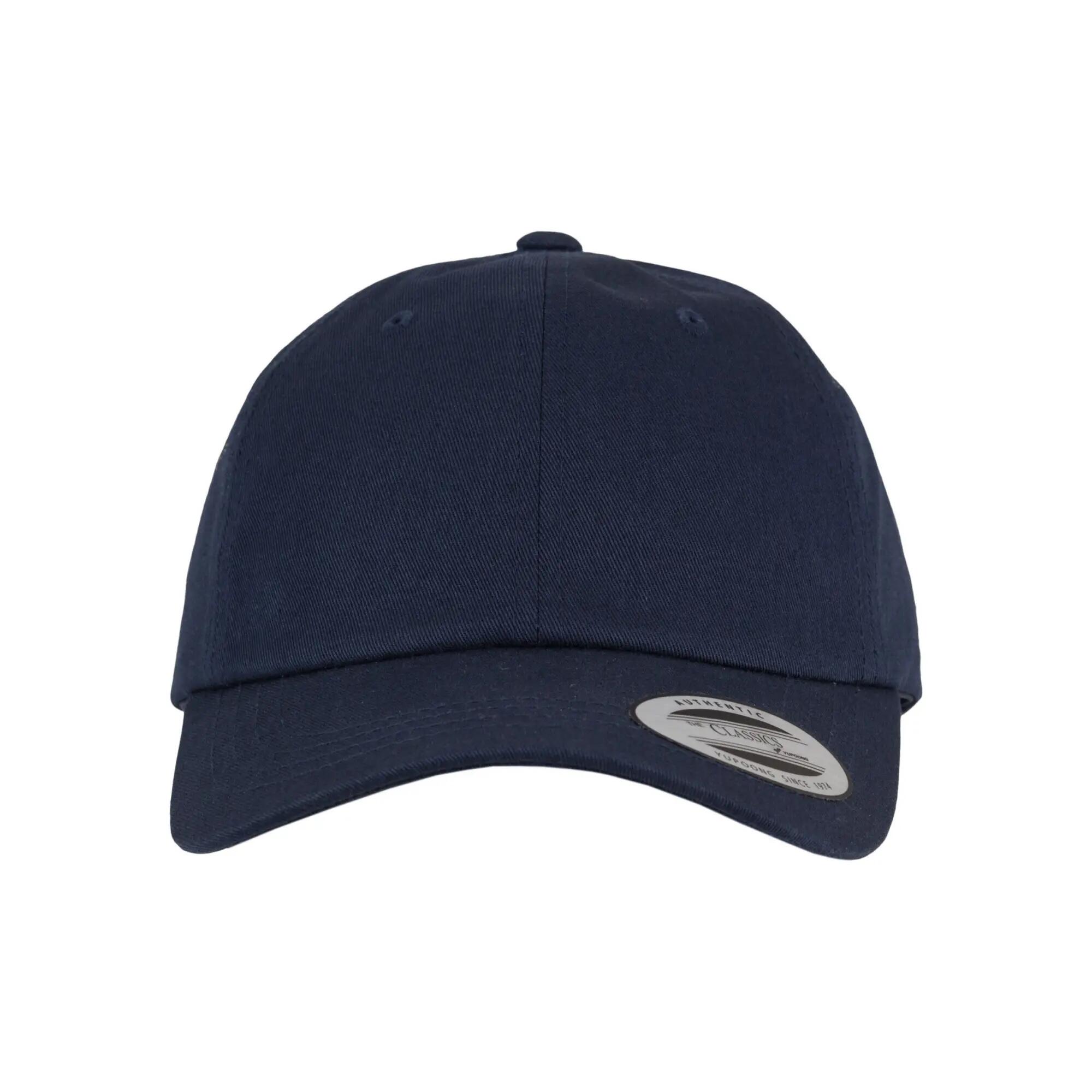 Unisex Adult Yupoong Cotton Twill Low Profile Baseball Cap (Navy) 5/5