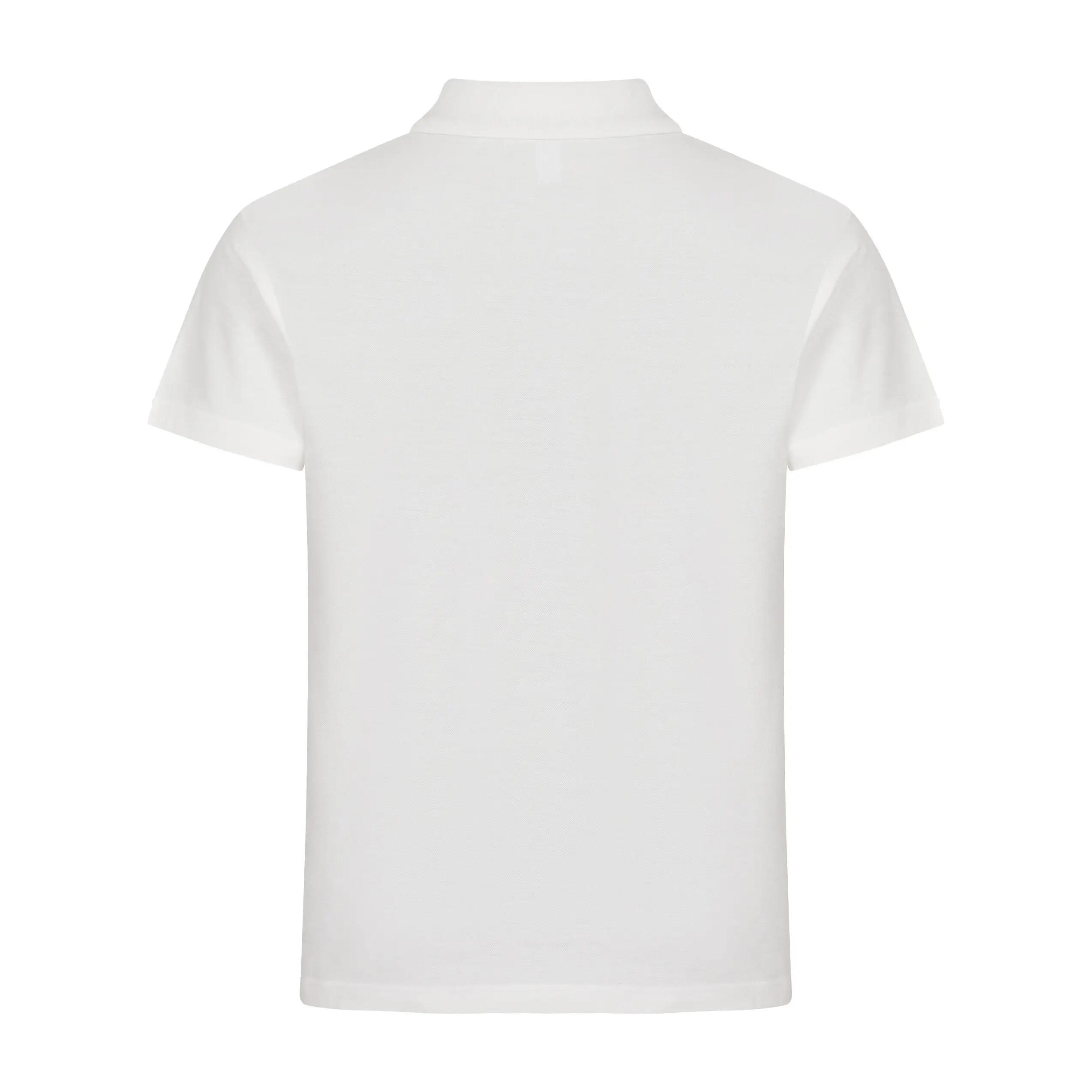 Maglietta Polo Uomo Clique Basic Bianco Spento 5/5
