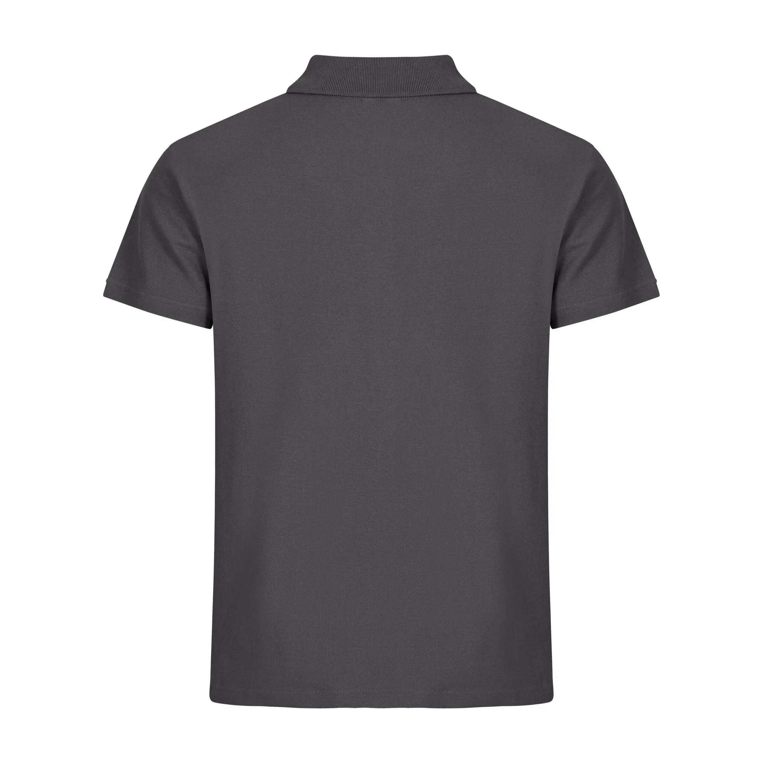 "Basic" Poloshirt für Herren Metall Grau 5/5