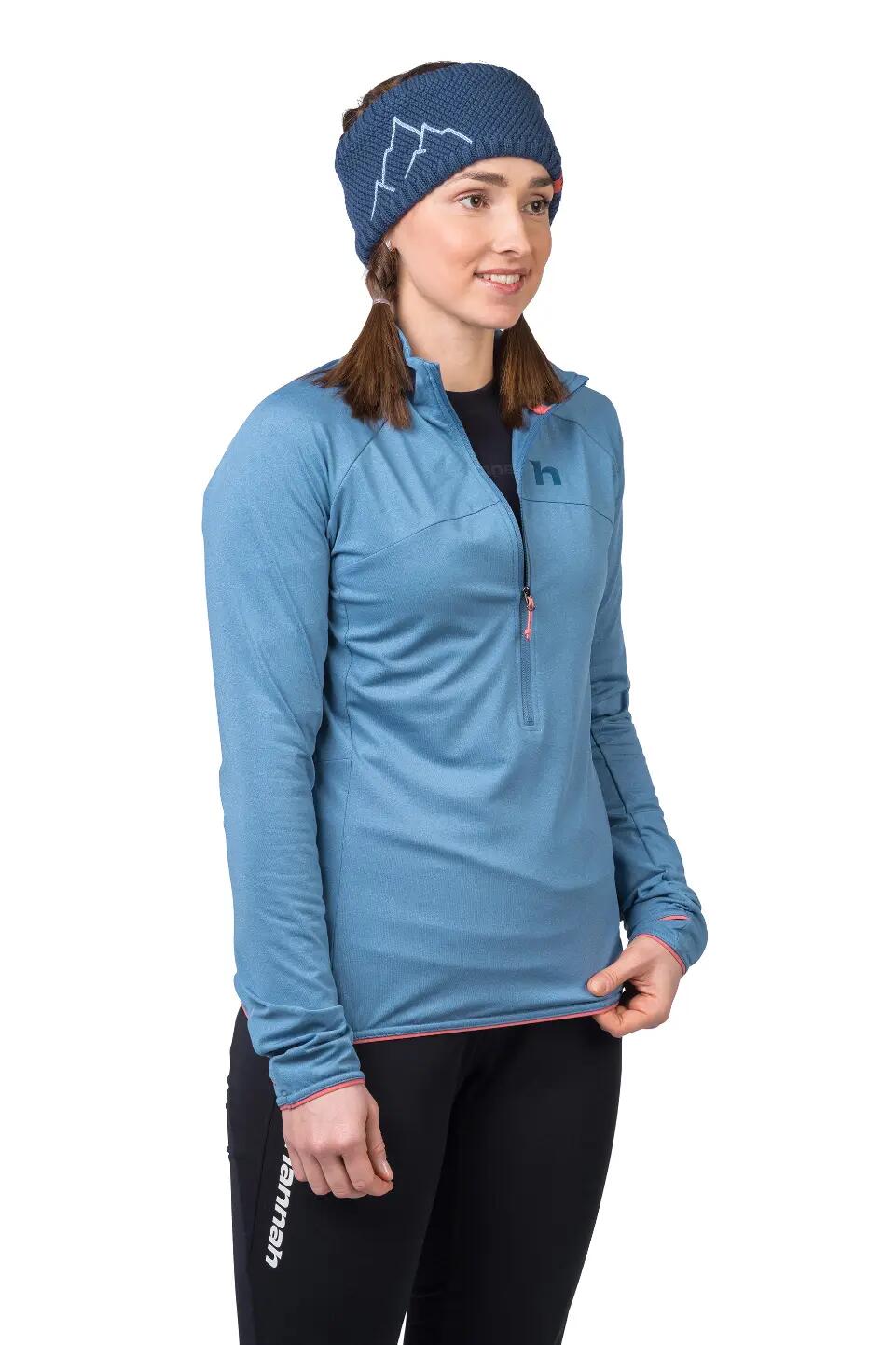 Sweatshirt com fecho de correr para mulher Hannah Eli 6/7