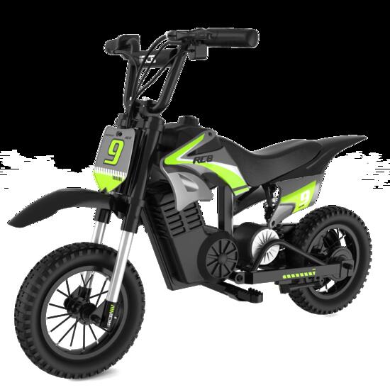 Moto électrique enfant R9X PRO tout-terrain 12 pouces double amortisseur