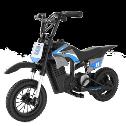 Moto électrique enfant R9X PRO tout-terrain 12 pouces double amortisseur