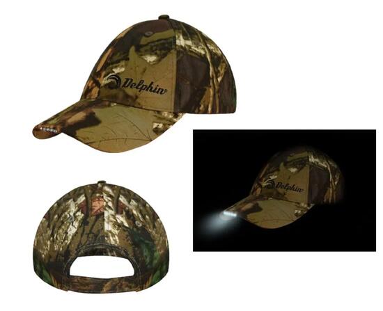 Zomerpet – Pet met ledverlichting – Camouflage