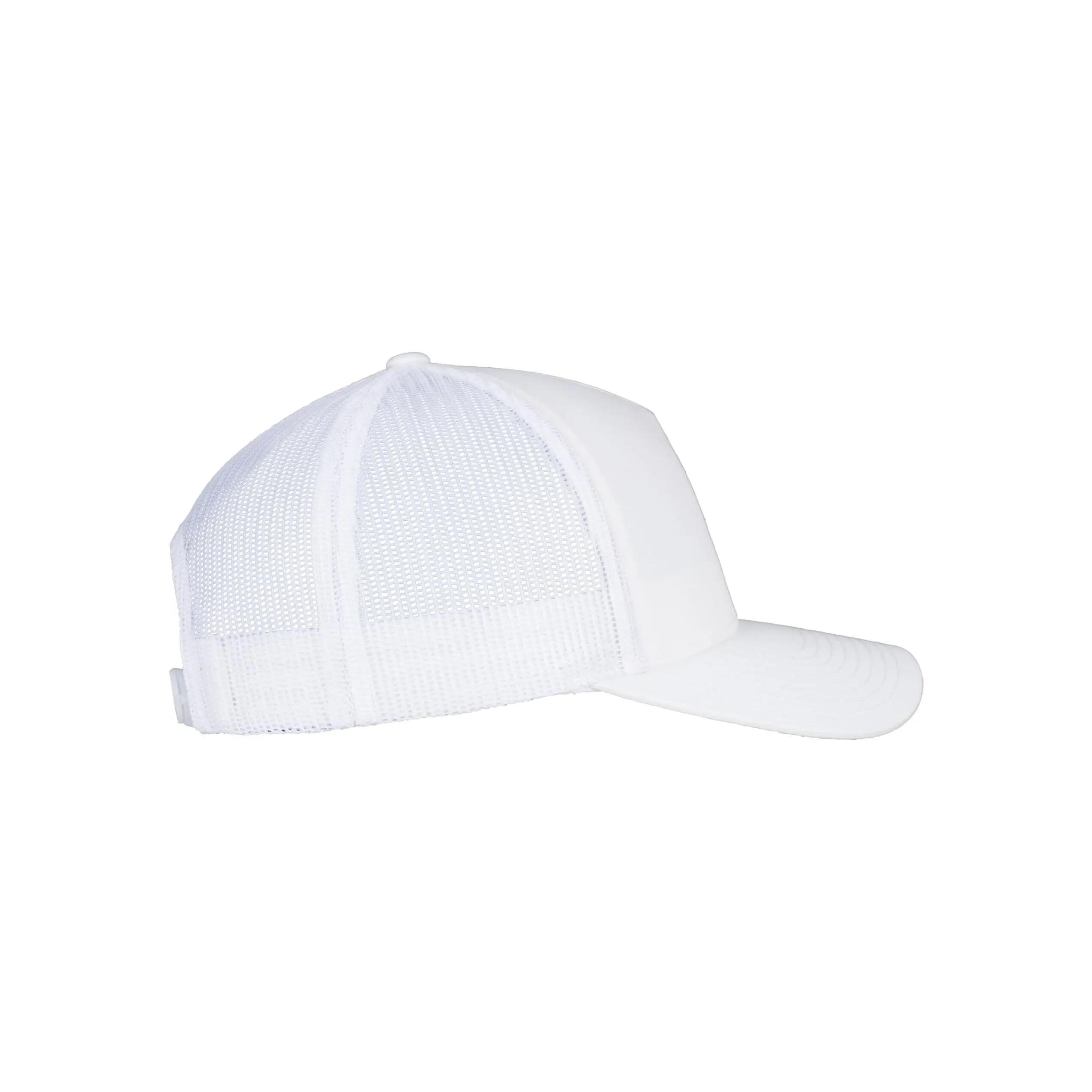 Trucker Cap für HerrenDamen Unisex, 5 Segmente Damen und Herren Weiß 6/6