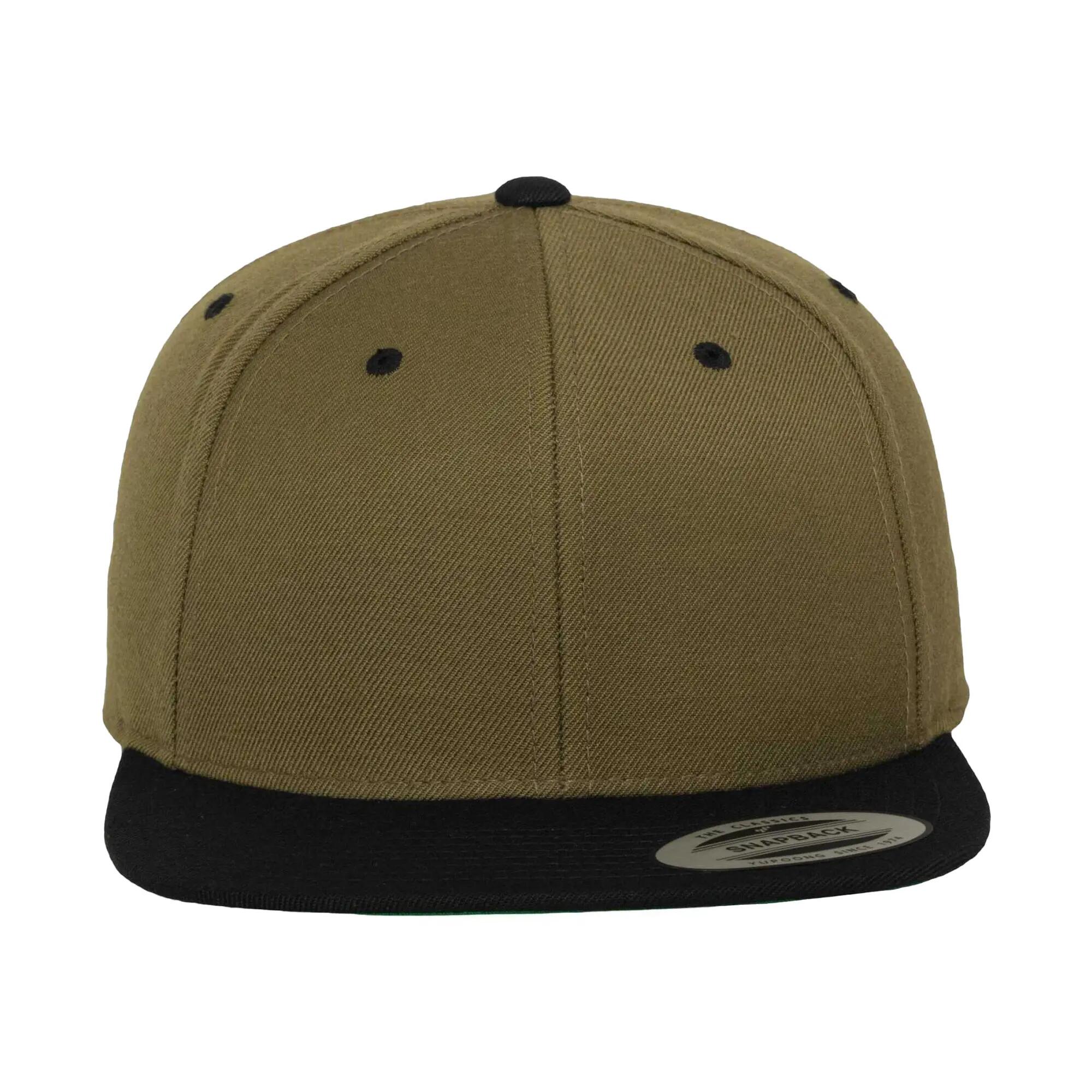 "Classic" Kappe Damen und Herren Oliv/Schwarz 5/5