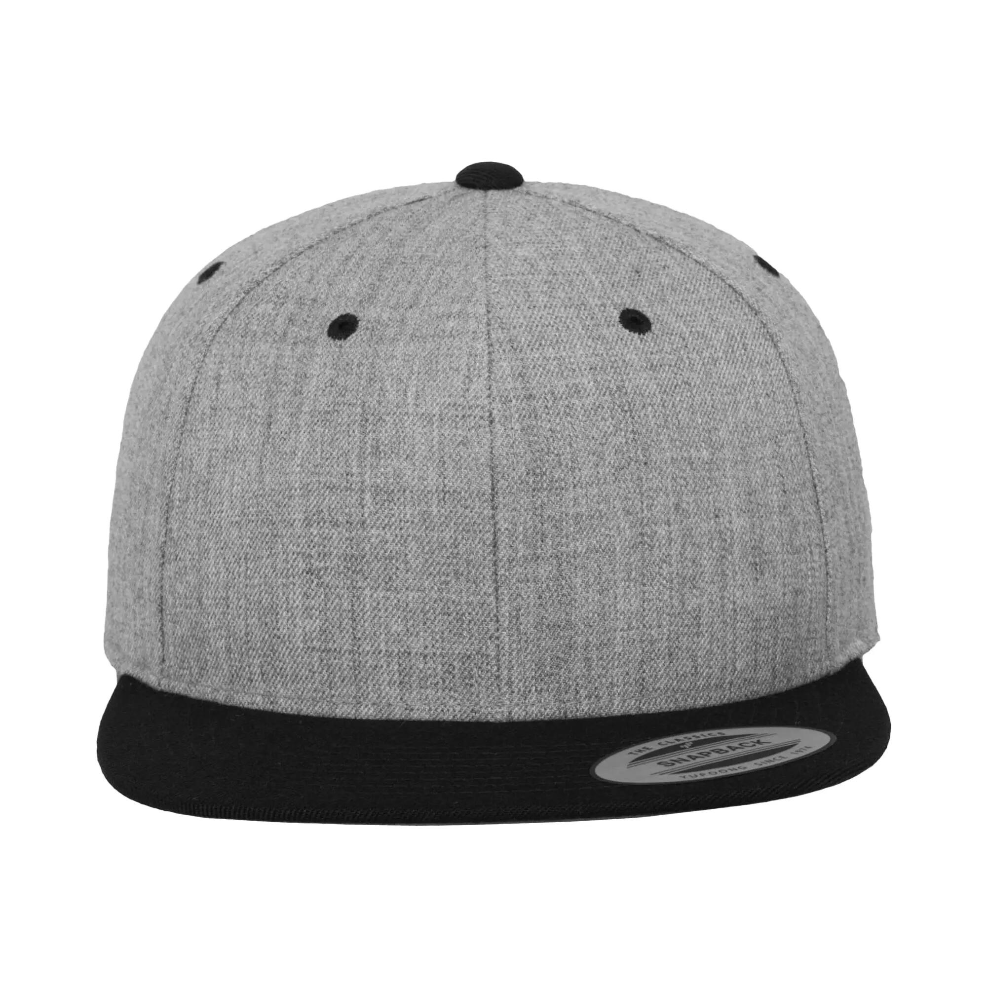 Cap Due Toni Flexfit Classic Grigio Erica Nero 5/5