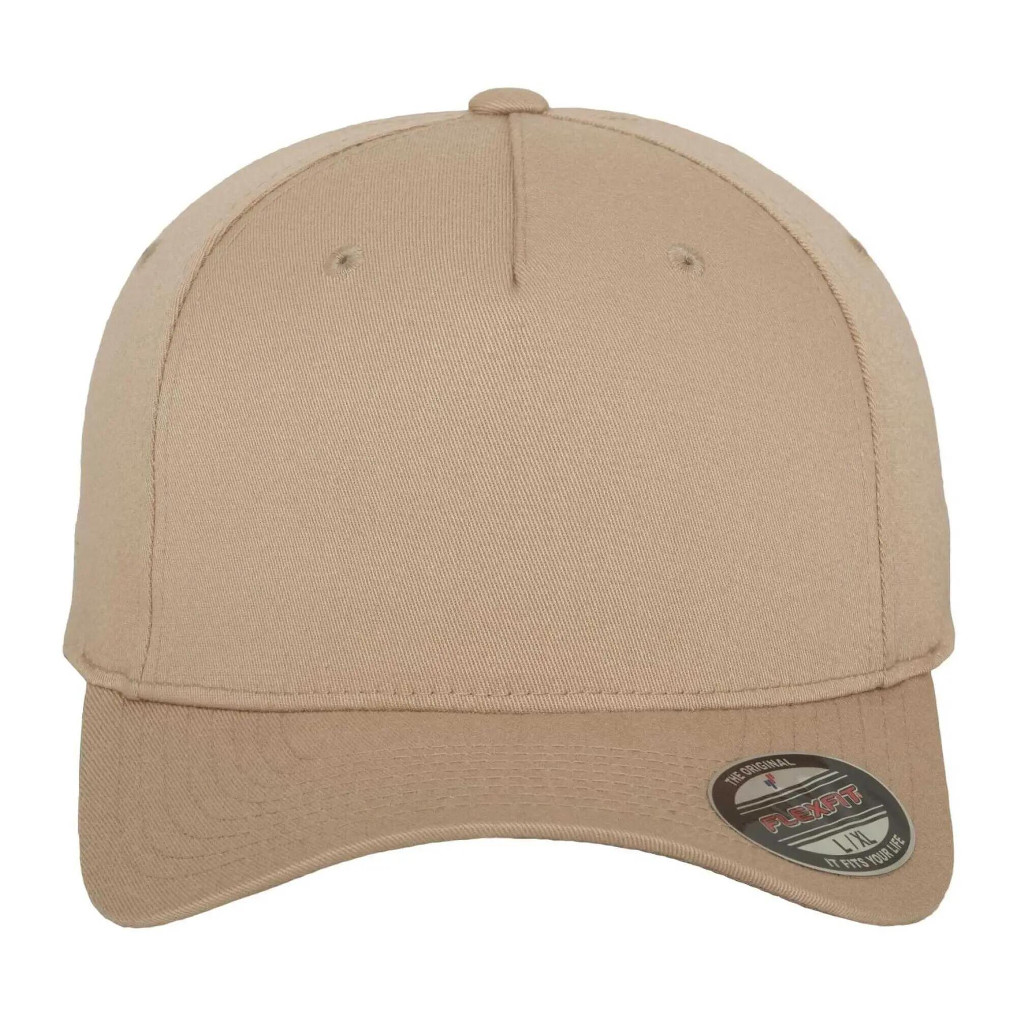5 Panel Baseball Cap (Khaki Brown) 5/5