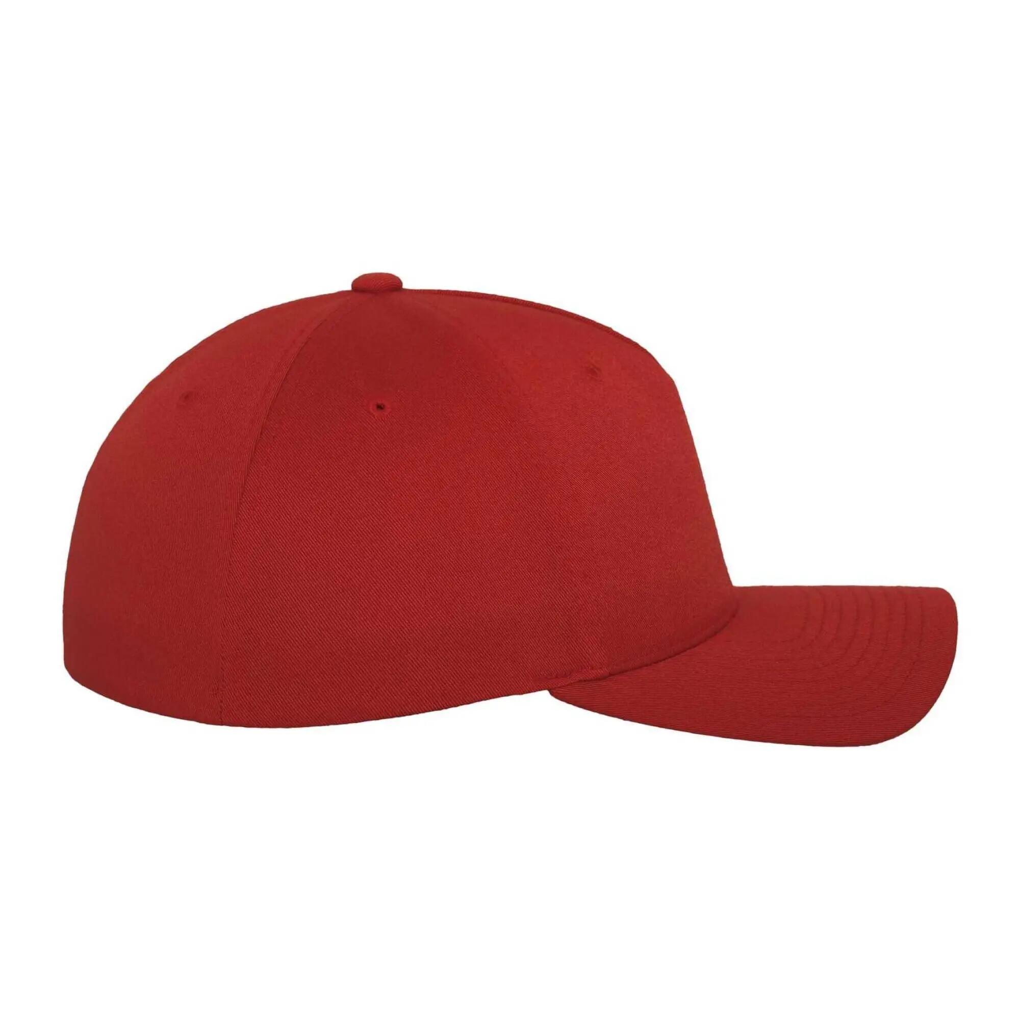 5 Panel Baseball Cap (Red) 5/6