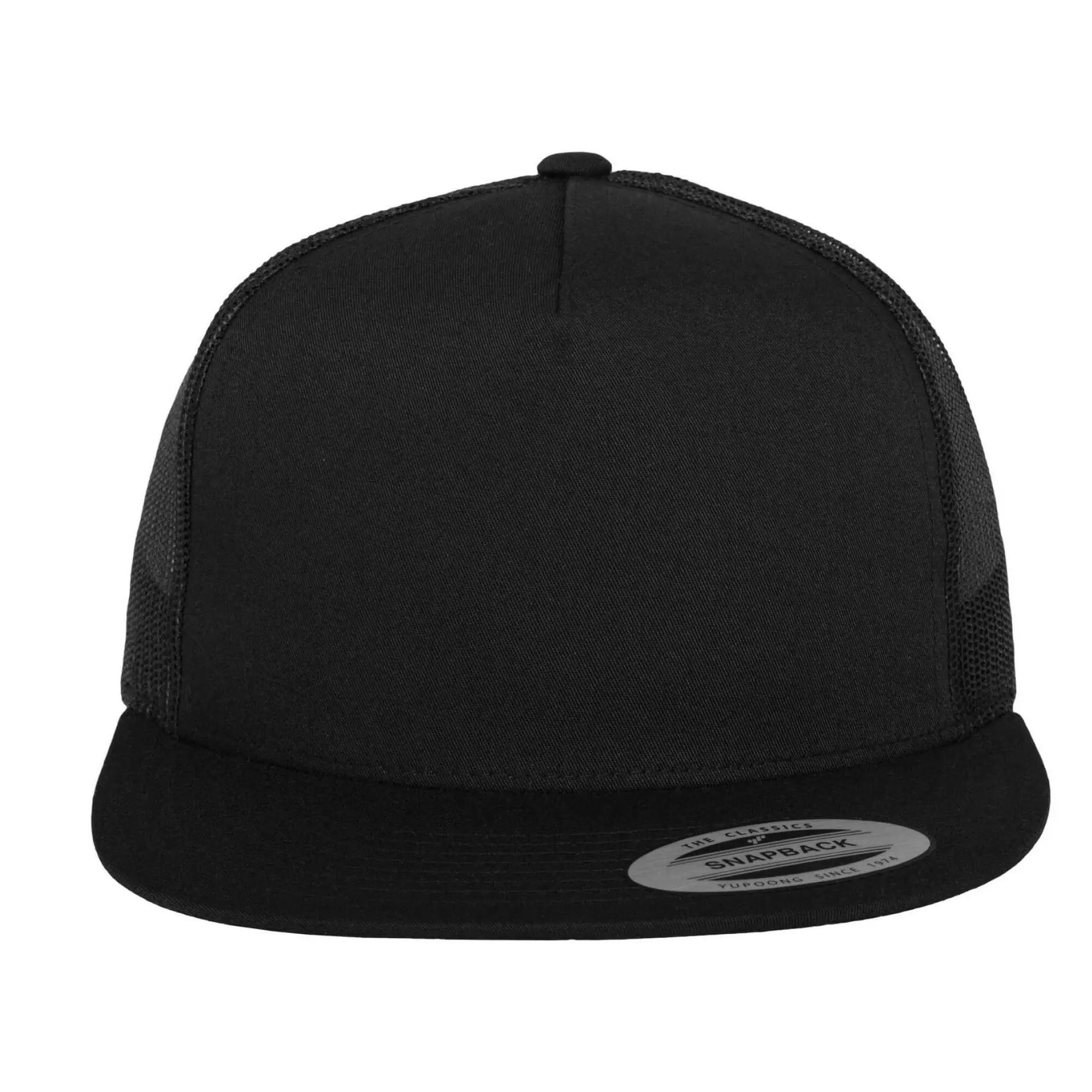 "Classic" Trucker Cap für HerrenDamen Unisex Damen und Herren Schwarz 5/5
