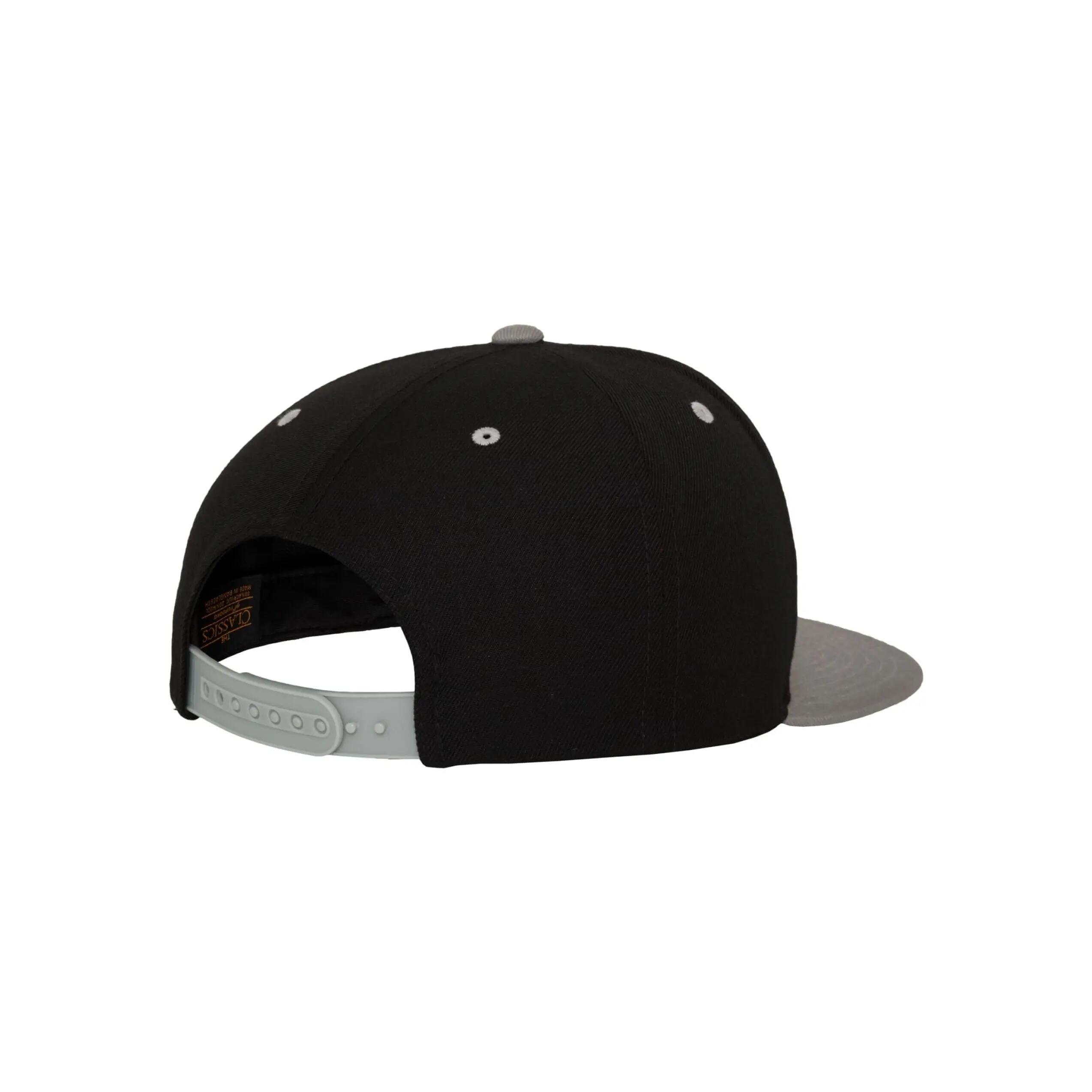 Classic Two Tone Cap (Black/Silver) 6/6