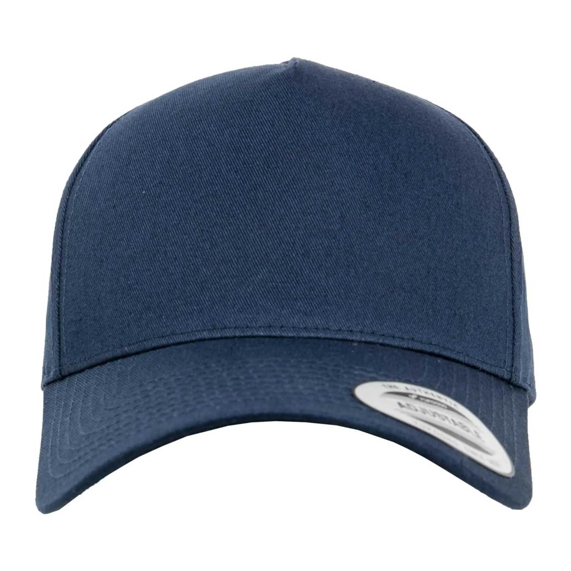 Cappellino Da Baseball 5 Pannelli Flexfit Classic Blu Navy 6/6