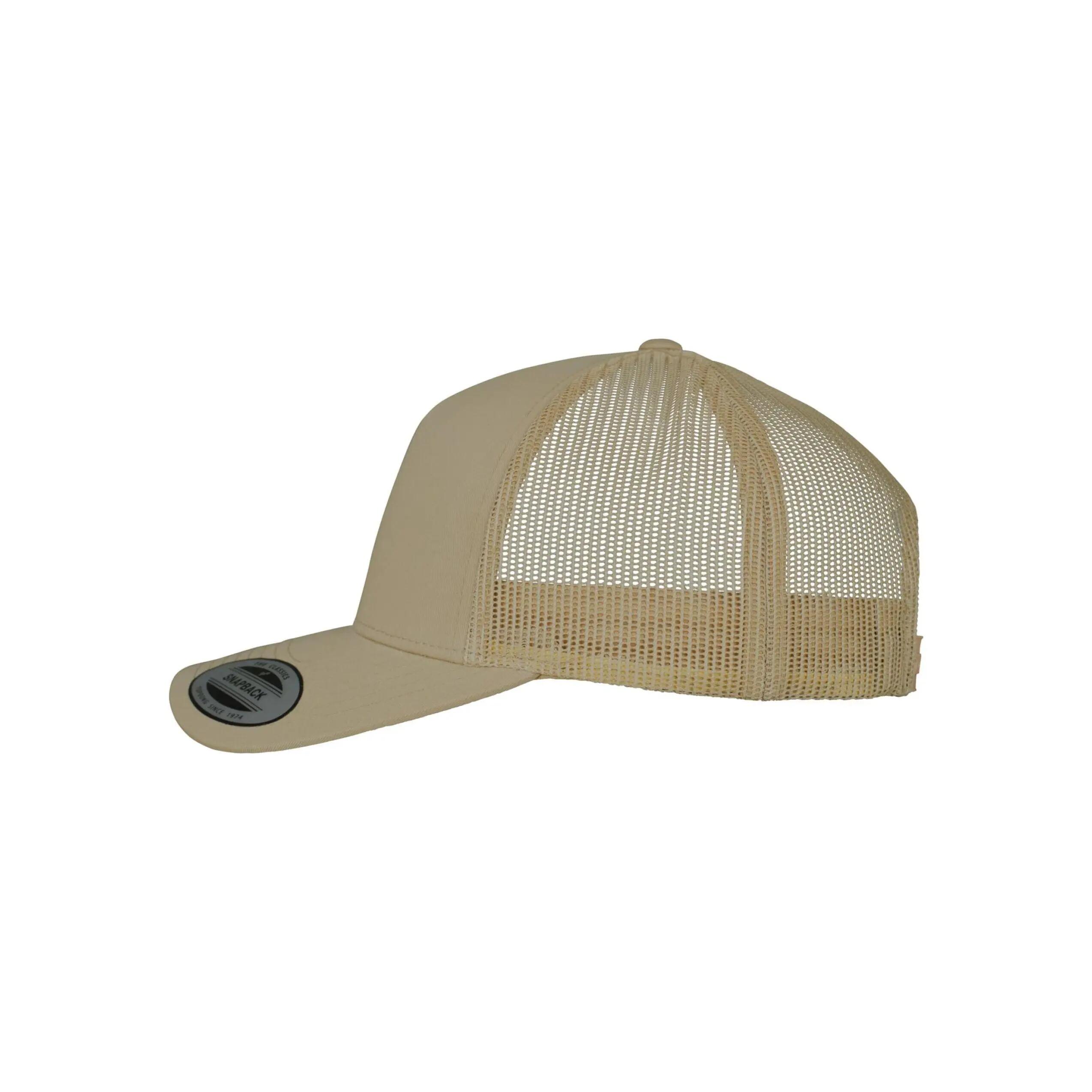 Trucker Cap für HerrenDamen Unisex, 5 Segmente Damen und Herren Khaki-Braun 5/6