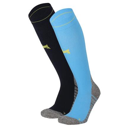 Chaussettes de running compression lot de 2 Multi Navy