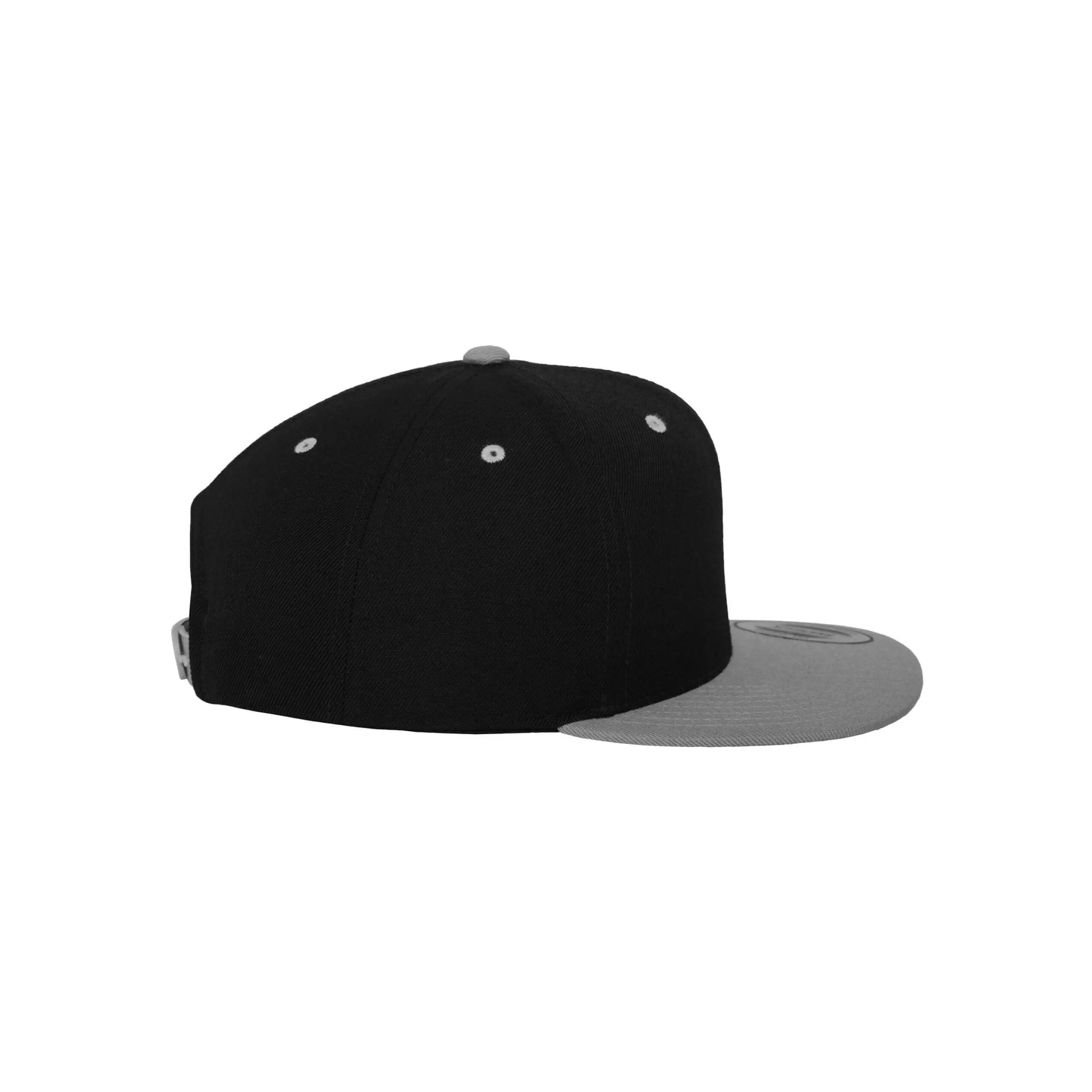 Classic Two Tone Cap (Black/Silver) 5/6