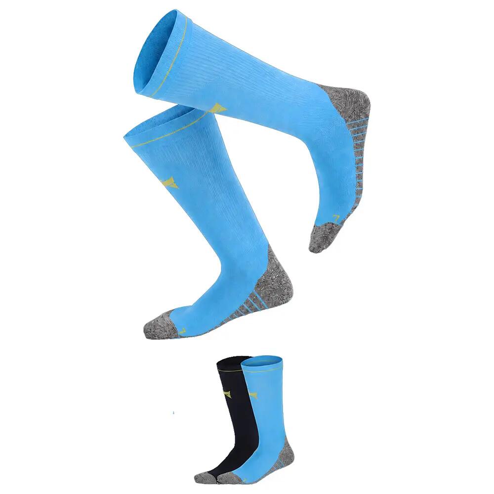 Calcetines de running de compresión pack de 2 Multi Navy 4/5