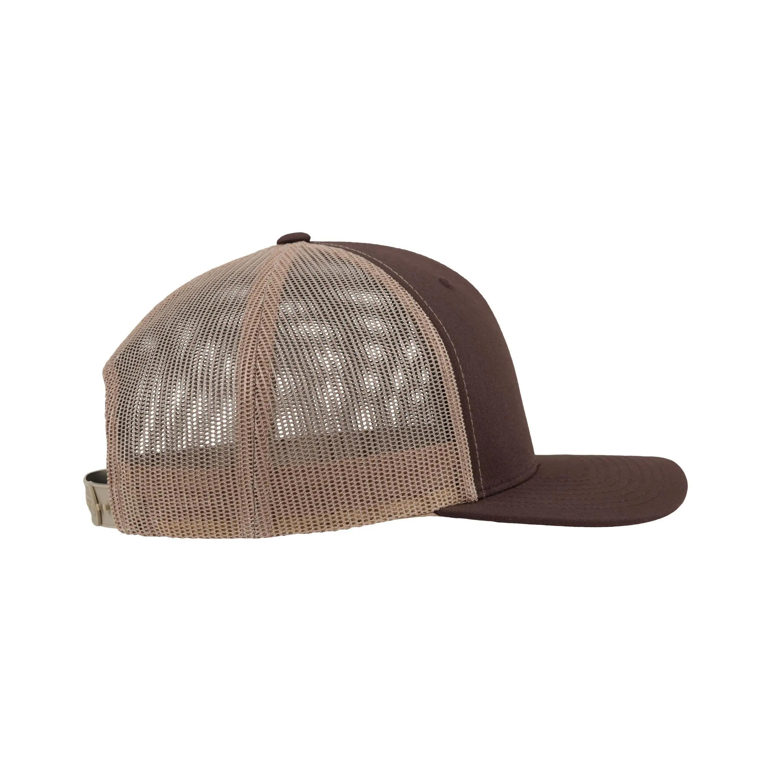 Casquette Trucker Motif/style Rétro (Marron / Kaki) 5/6
