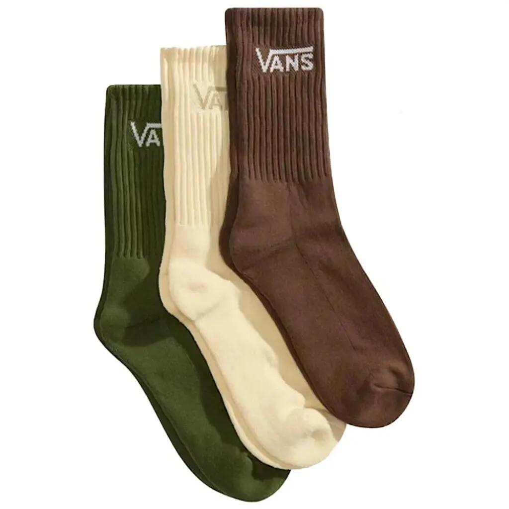 Meias Vans Modelo Vn000qbvgrk1 Classic Crew Cor Multicolorido 3/5