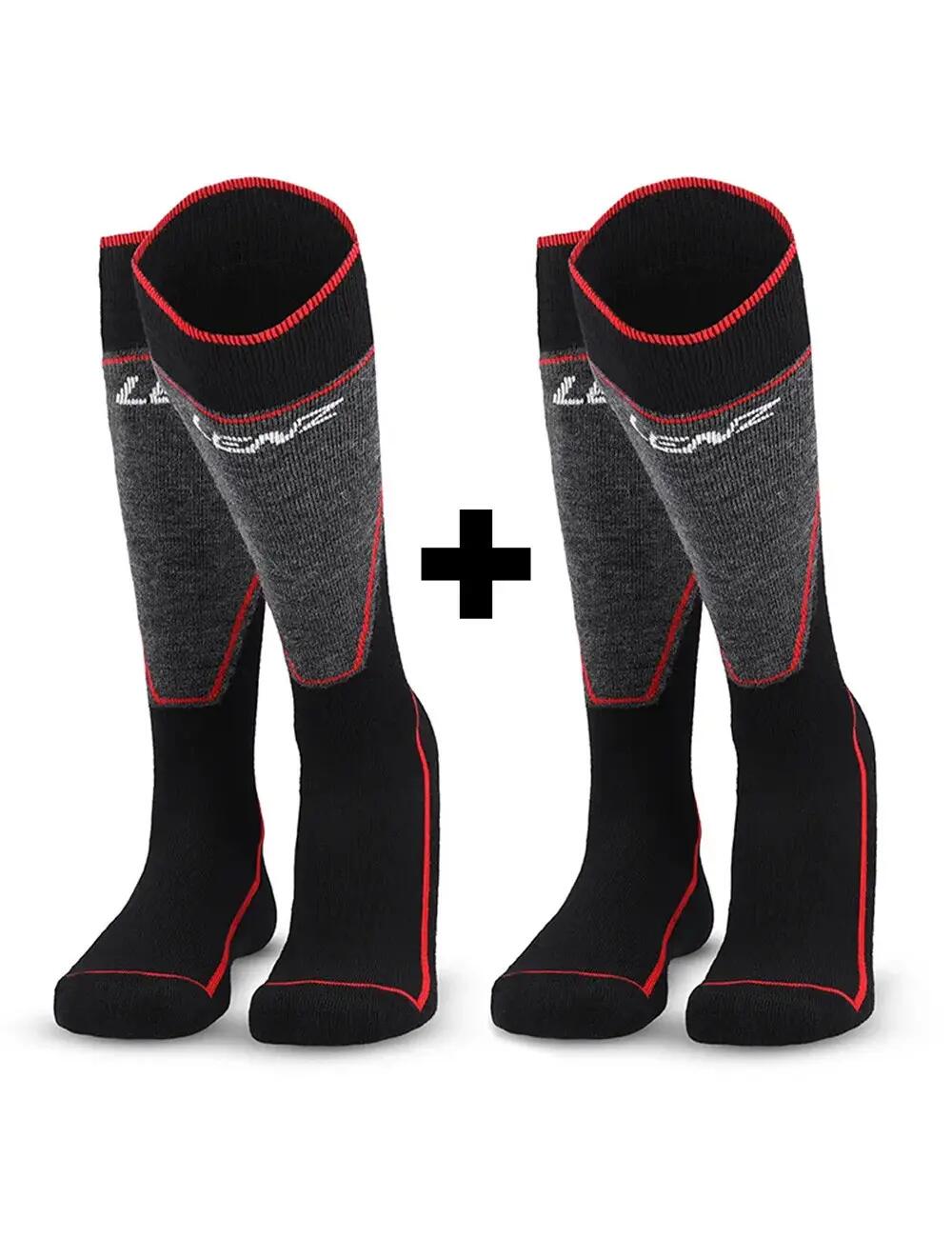 Skarpety narciarskie LENZ PERFORMANCE MERINO SKI 2-PACK 1/3