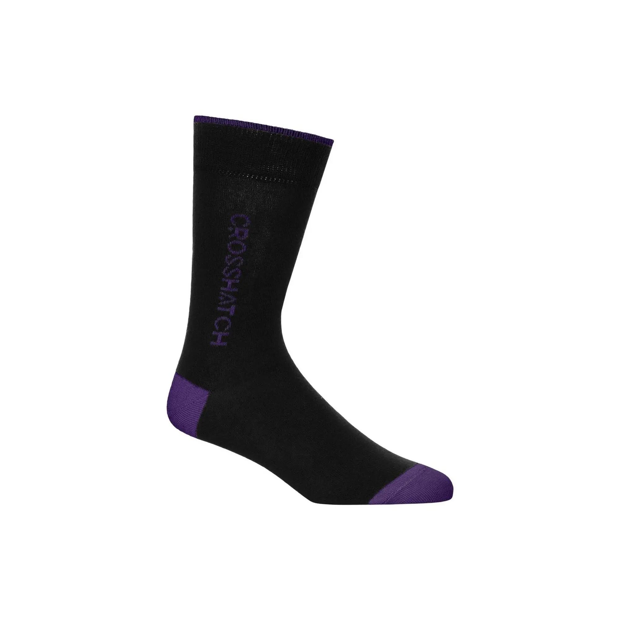 Chaussettes GLOWBOW Homme (Noir / Multicolore) 5/6