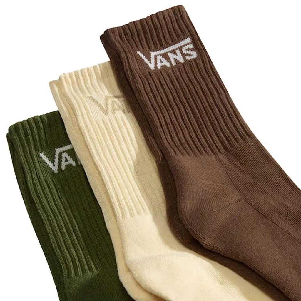 Meias Vans Modelo Vn000qbvgrk1 Classic Crew Cor Multicolorido 2/5