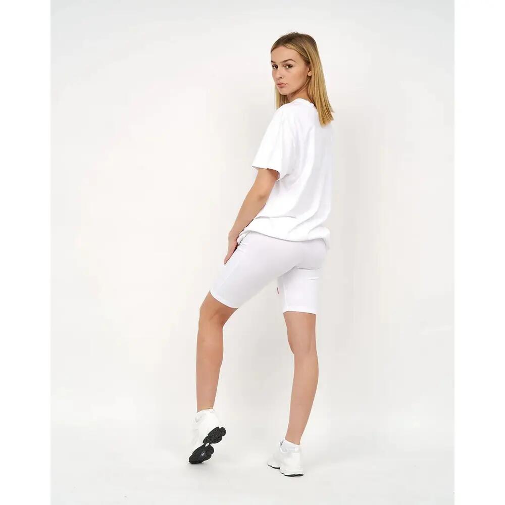 Womens/Ladies Karodar Cycling Shorts (White) 5/5