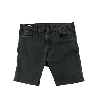 Tweedehands - levi strauss heren shorts denim zwart - als nieuw