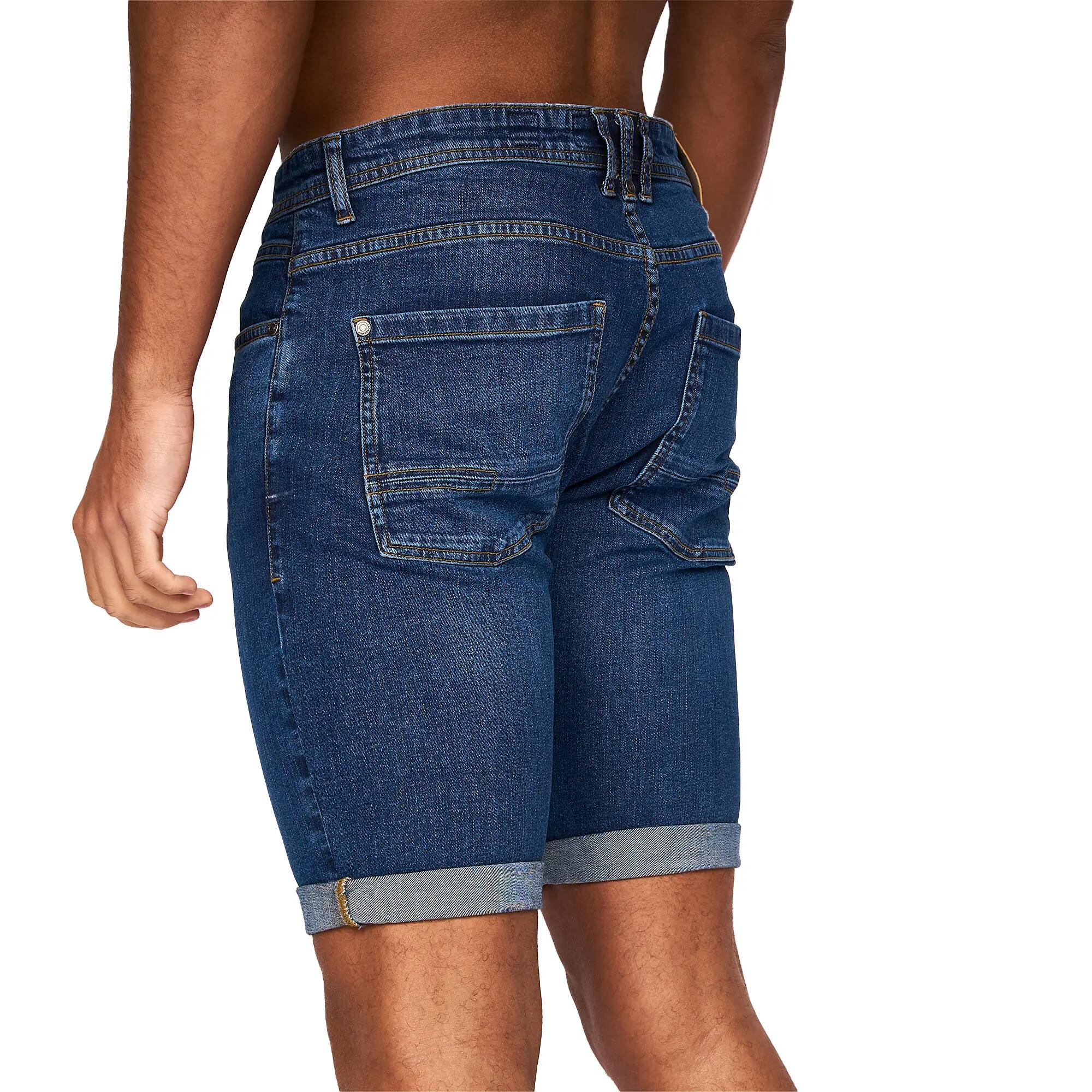 Mens Tadcaster Denim Shorts (Mid Wash) 5/5