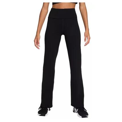 Damskie spodnie średnia waga, miękki materiał DRI-FIT HIGH-WAISTED FOLD-OVER TRO