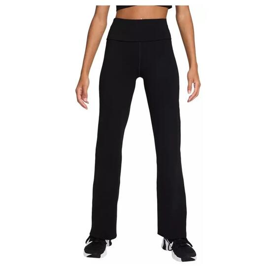 Damskie spodnie średnia waga, miękki materiał DRI-FIT HIGH-WAISTED FOLD-OVER TRO
