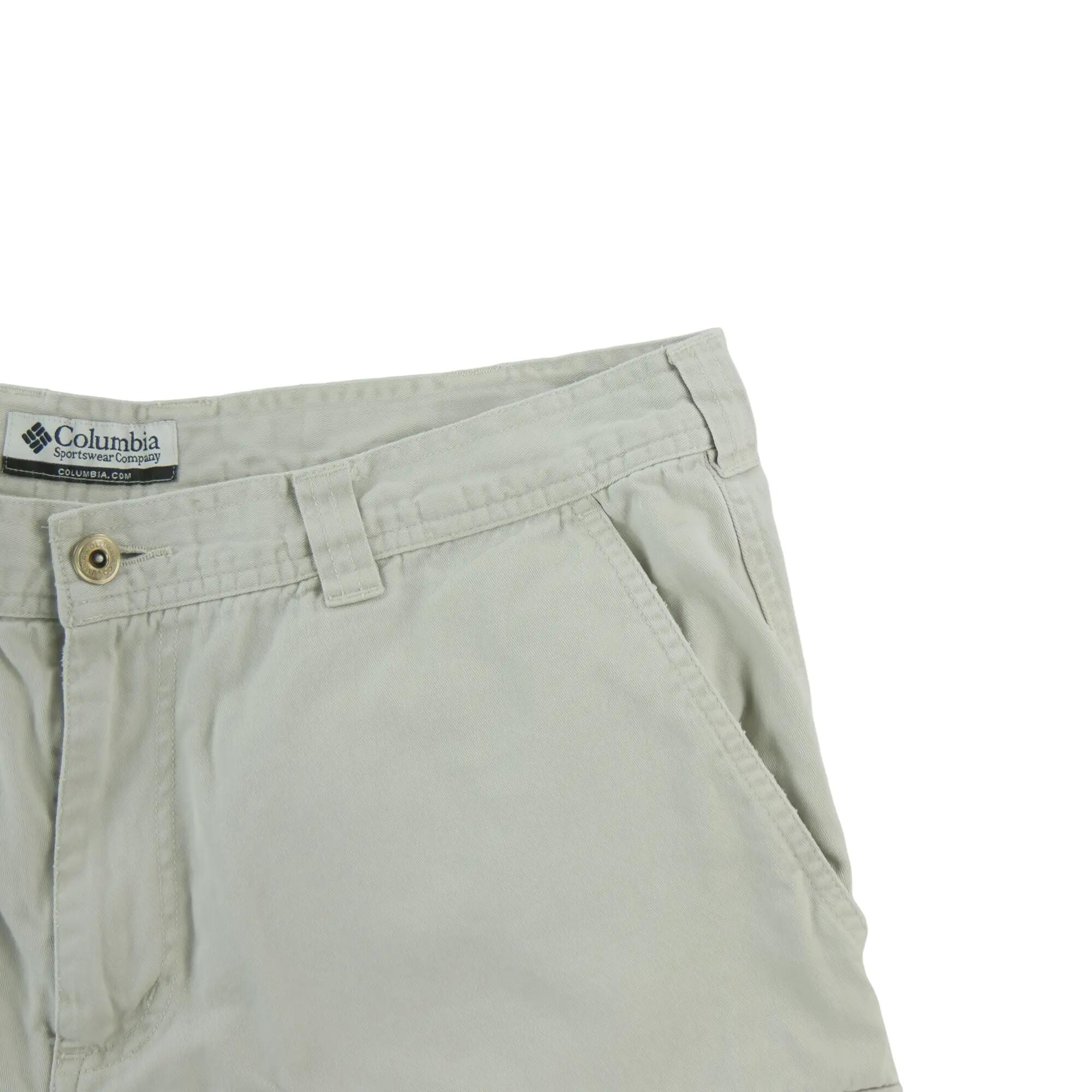 Segunda Vida - Shorts Columbia hombre para senderismo beige - Bueno 4/7